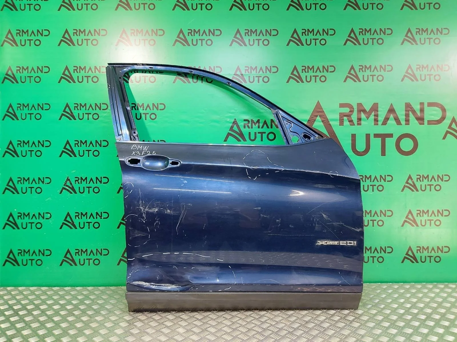 Дверь BMW X3 2010-2017 41517355804 F25, передняя правая