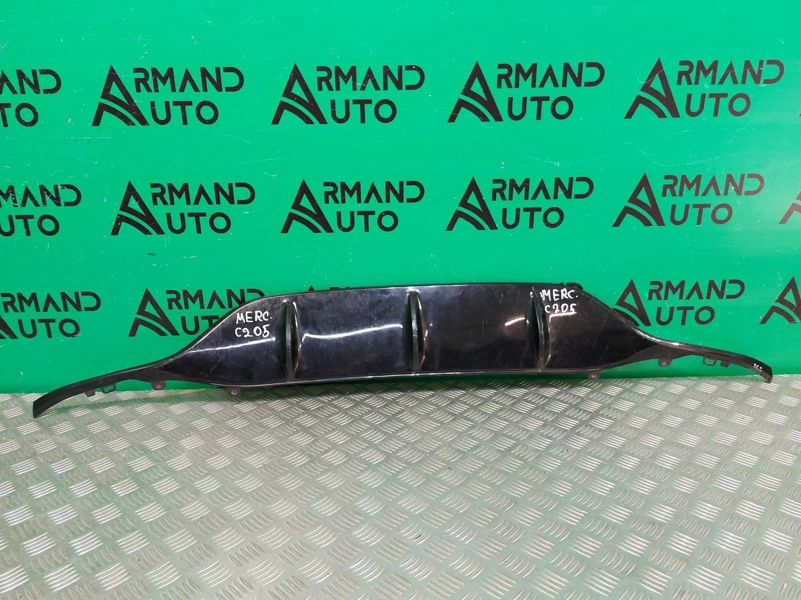 Юбка бампера Mercedes C-Class 2014-2018 A2058857338 W205, задняя