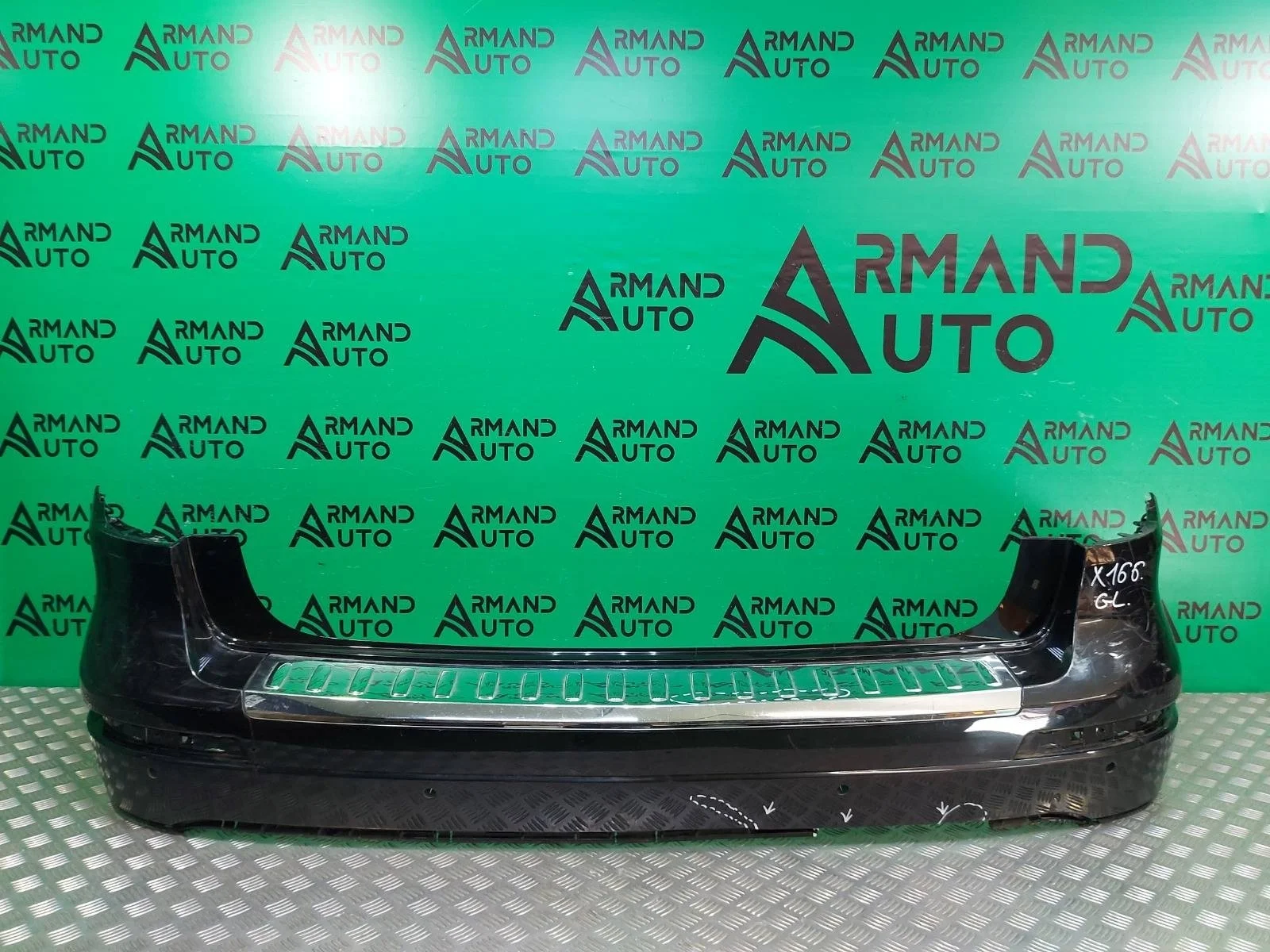 Бампер Mercedes GL GLS-Class 2015-2019 A16688559009999 X166, задний