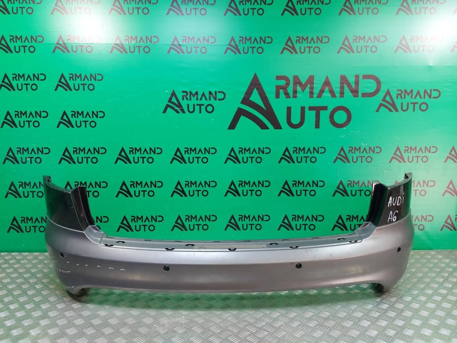 Бампер Audi A6 Allroad 2006-2011 4F9807303CV7W 2 C6, задний