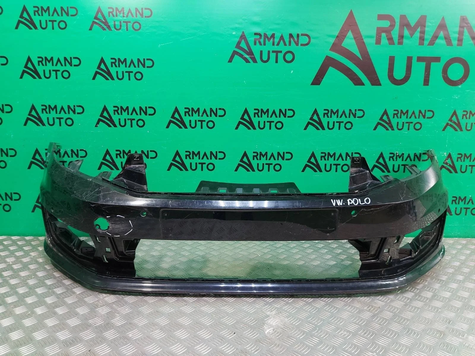 Бампер Volkswagen Polo 2014-2020 6RU807221AGRU 5, передний
