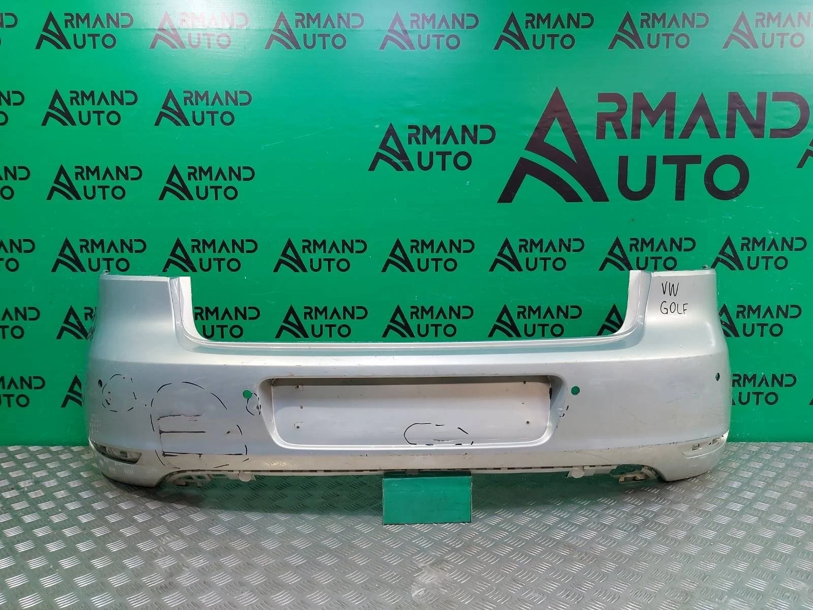 Бампер Volkswagen Golf 2008-2012 5K6807421GRU 6, задний