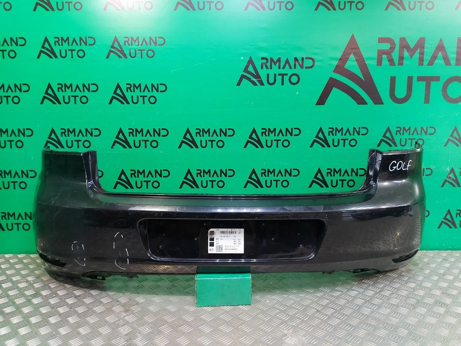 Бампер Volkswagen Golf 2008-2012 5K6807421GRU 6, задний