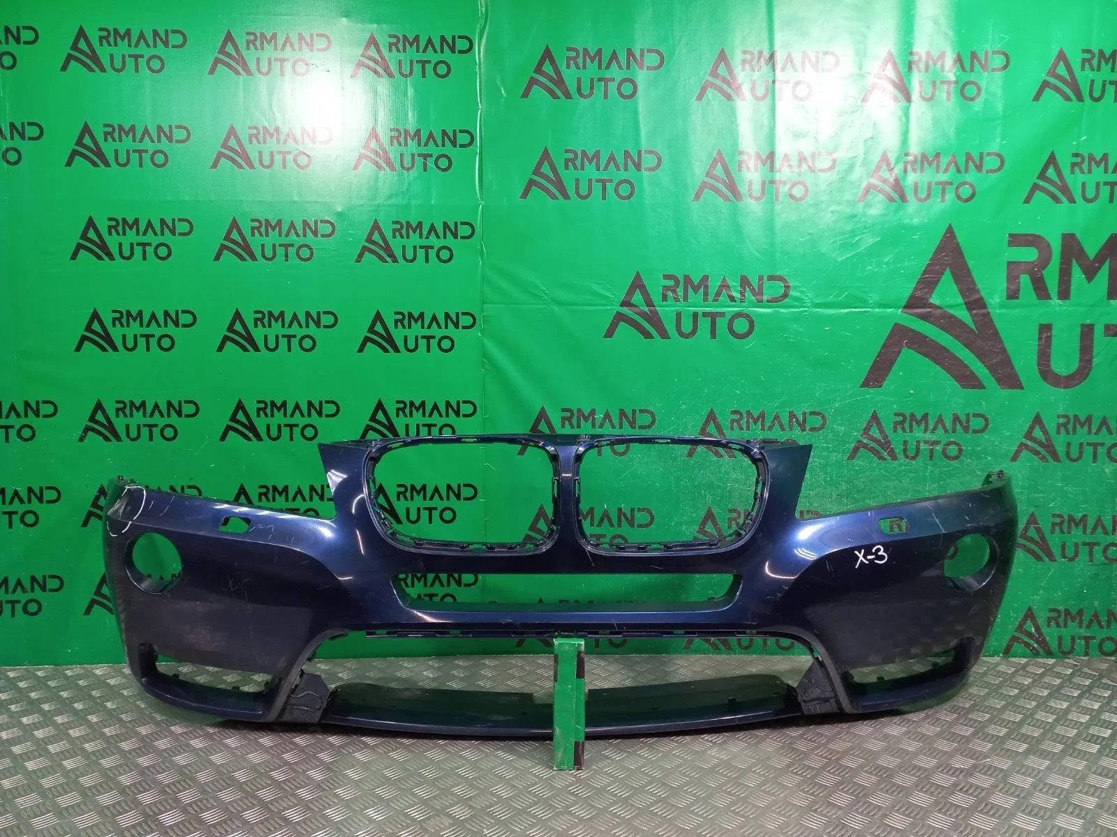 Бампер BMW X3 2010-2014 51117261188 F25, передний