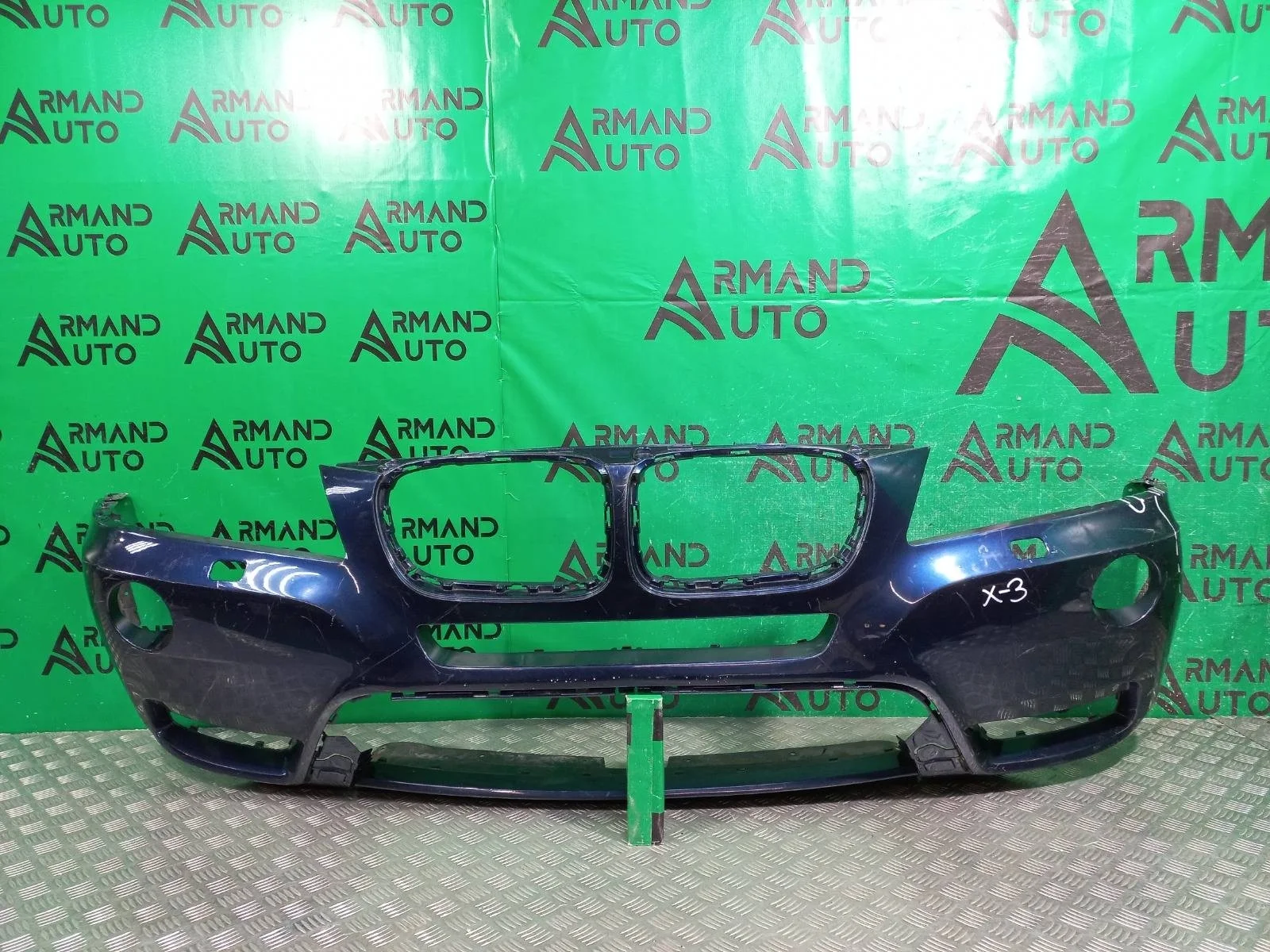 Бампер BMW X3 2010-2014 51117261188 F25, передний