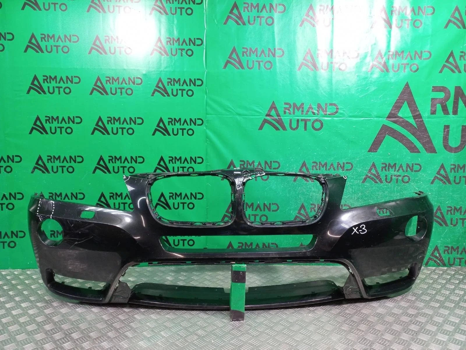 Бампер BMW X3 2010-2014 51117261188 F25, передний