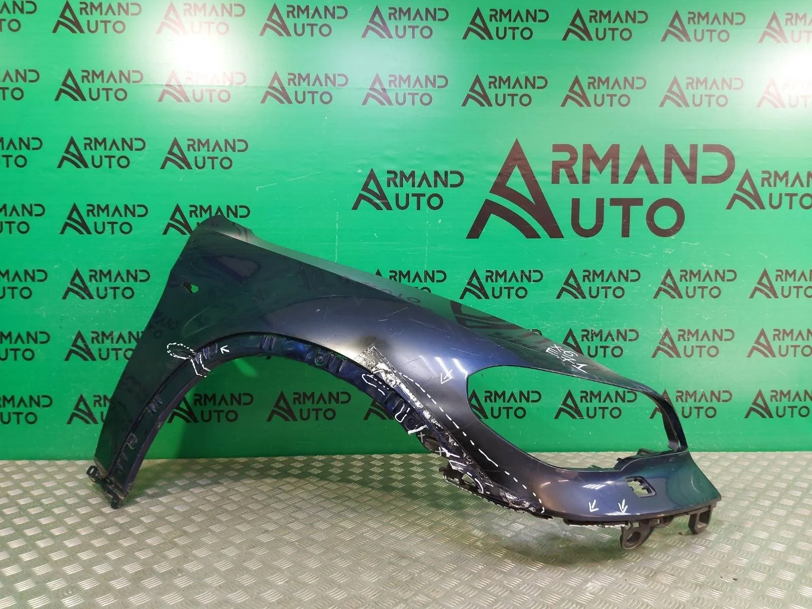 Крыло BMW X5 2010-2013 51657222996 E70, переднее правое