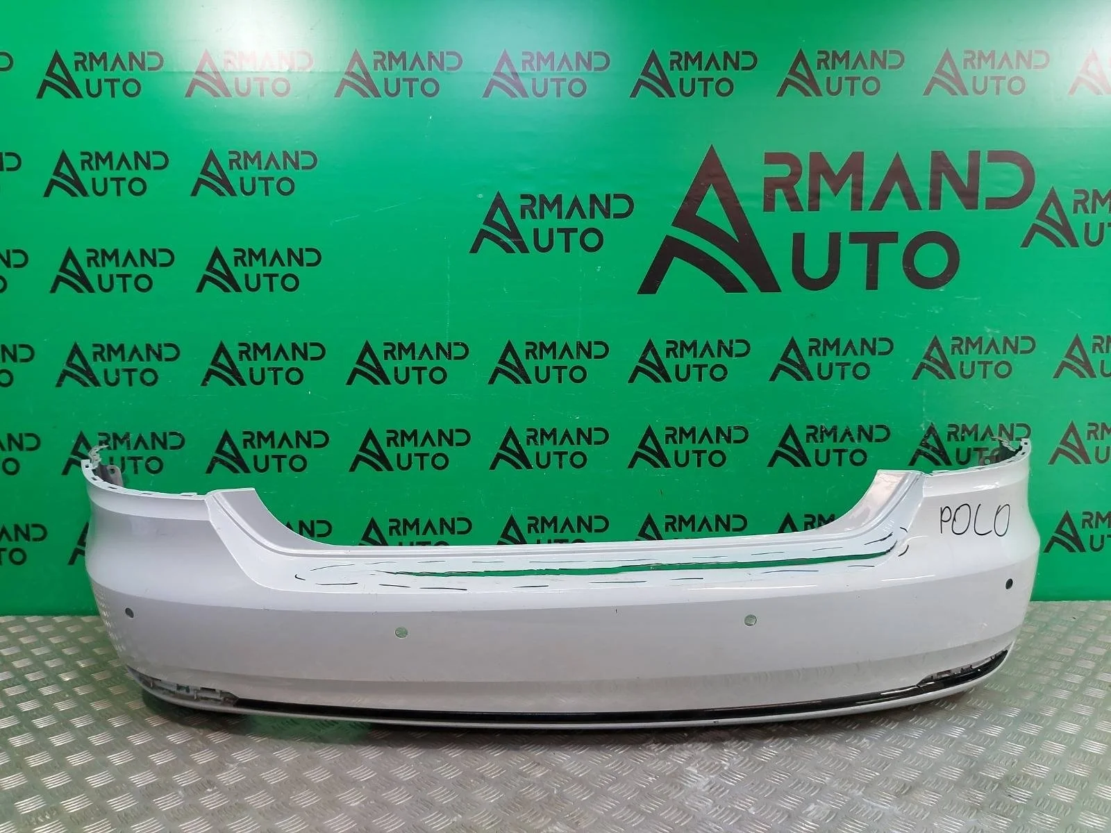 Бампер Volkswagen Polo 2014-2020 6RU807421DGRU 5, задний