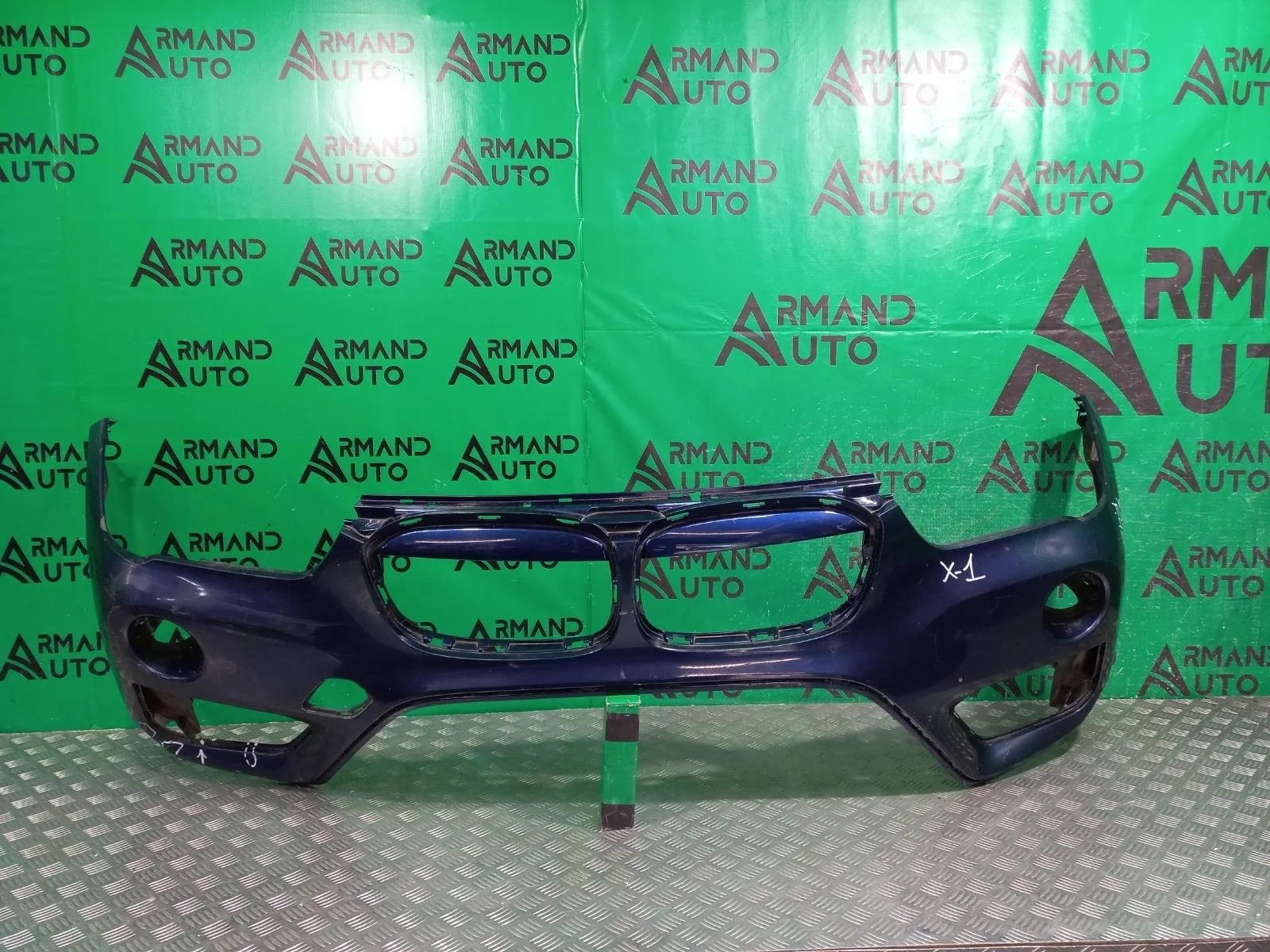 Бампер BMW X1 2015-2019 51117453562 F48, передний