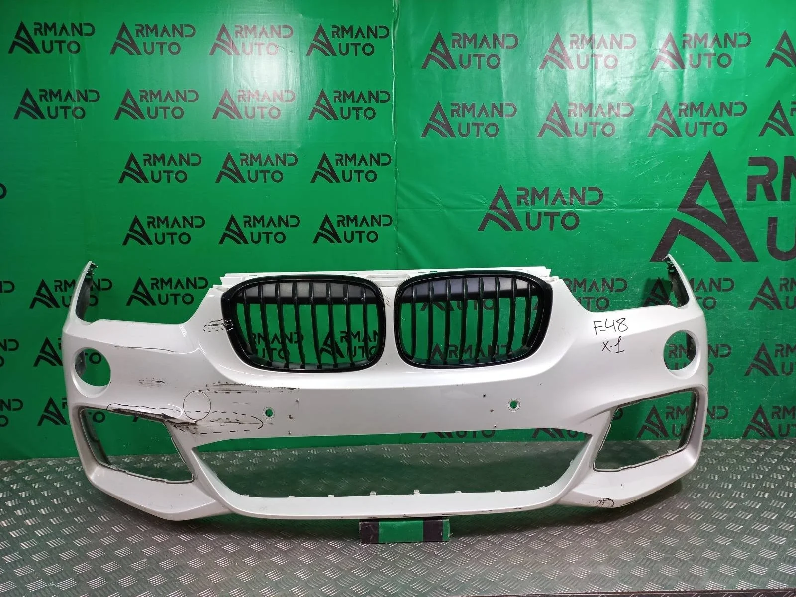 Бампер BMW X1 2015-2019 51118072771 F48, передний