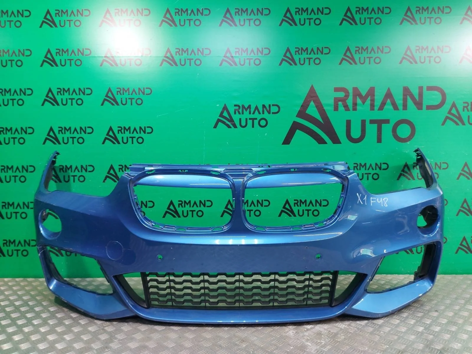 Бампер BMW X1 2015-2019 51118072771 F48, передний