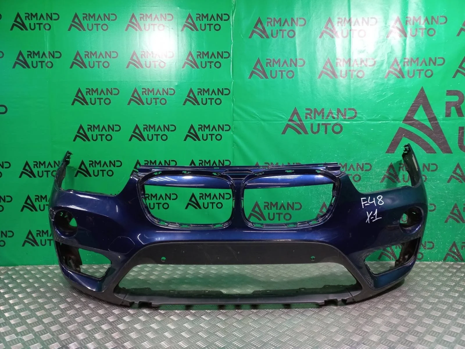 Бампер BMW X1 2015-2019 51117453562 F48, передний