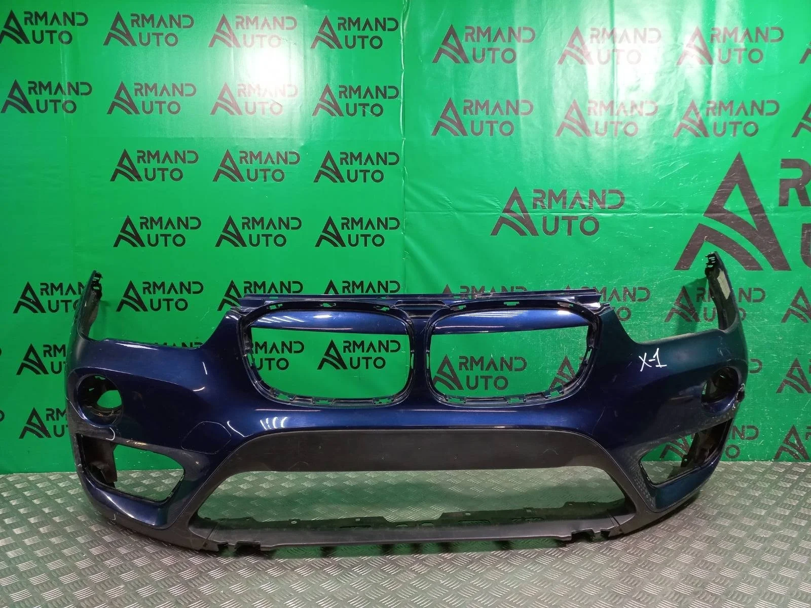 Бампер BMW X1 2015-2019 51117453562 F48, передний