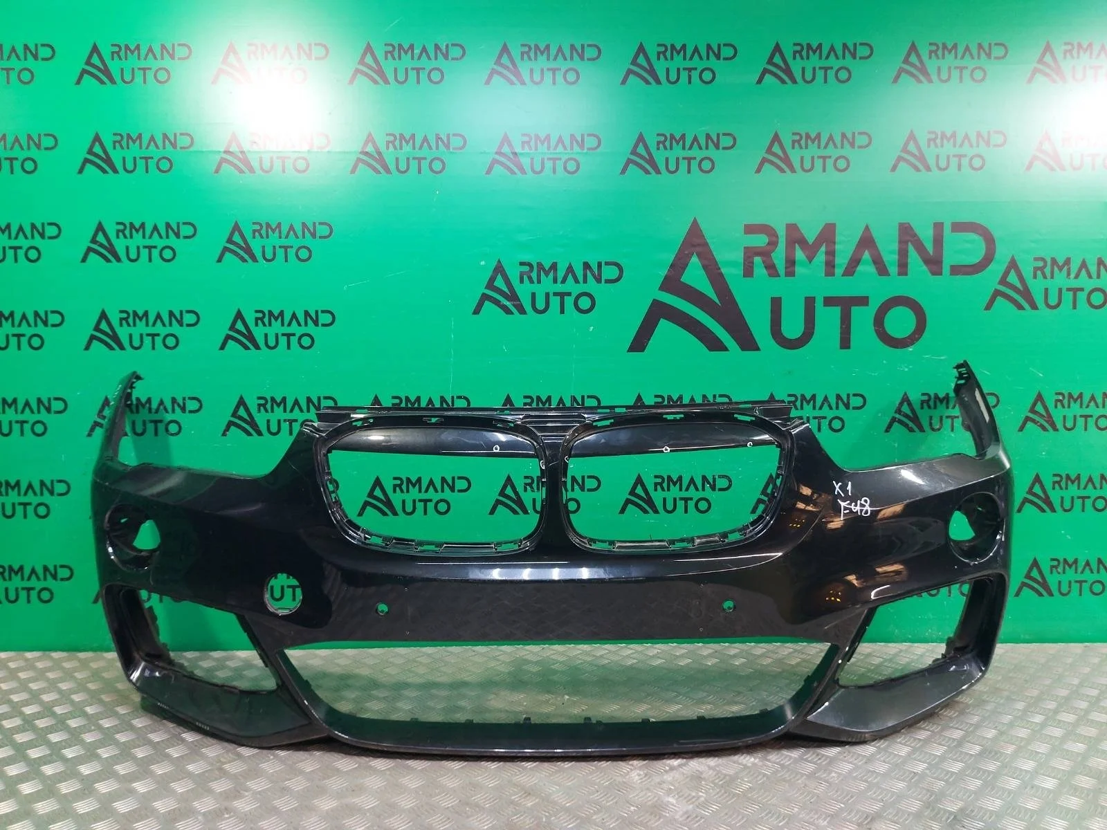 Бампер BMW X1 2015-2019 51118072771 F48, передний