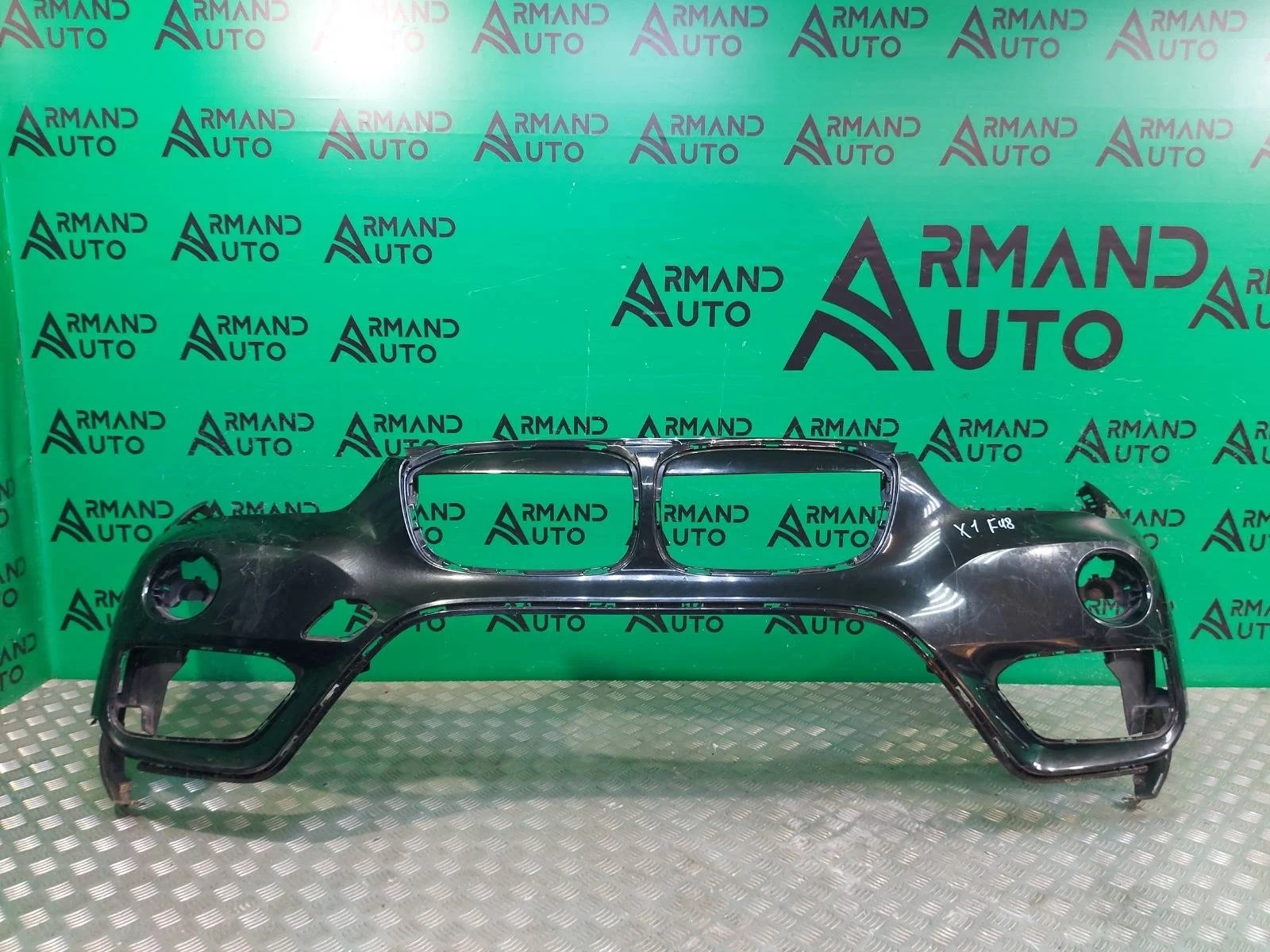Бампер BMW X1 2015-2019 51117453562 F48, передний