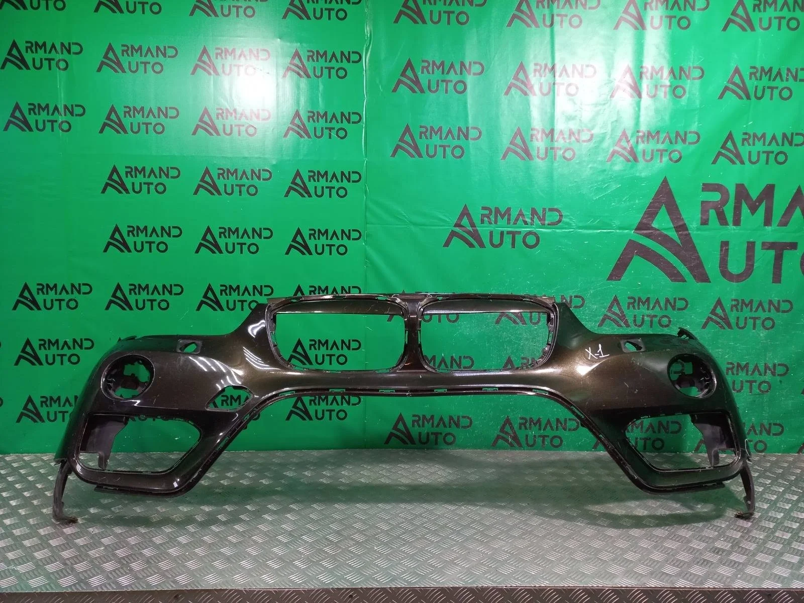 Бампер BMW X1 2015-2019 51117453562 F48, передний