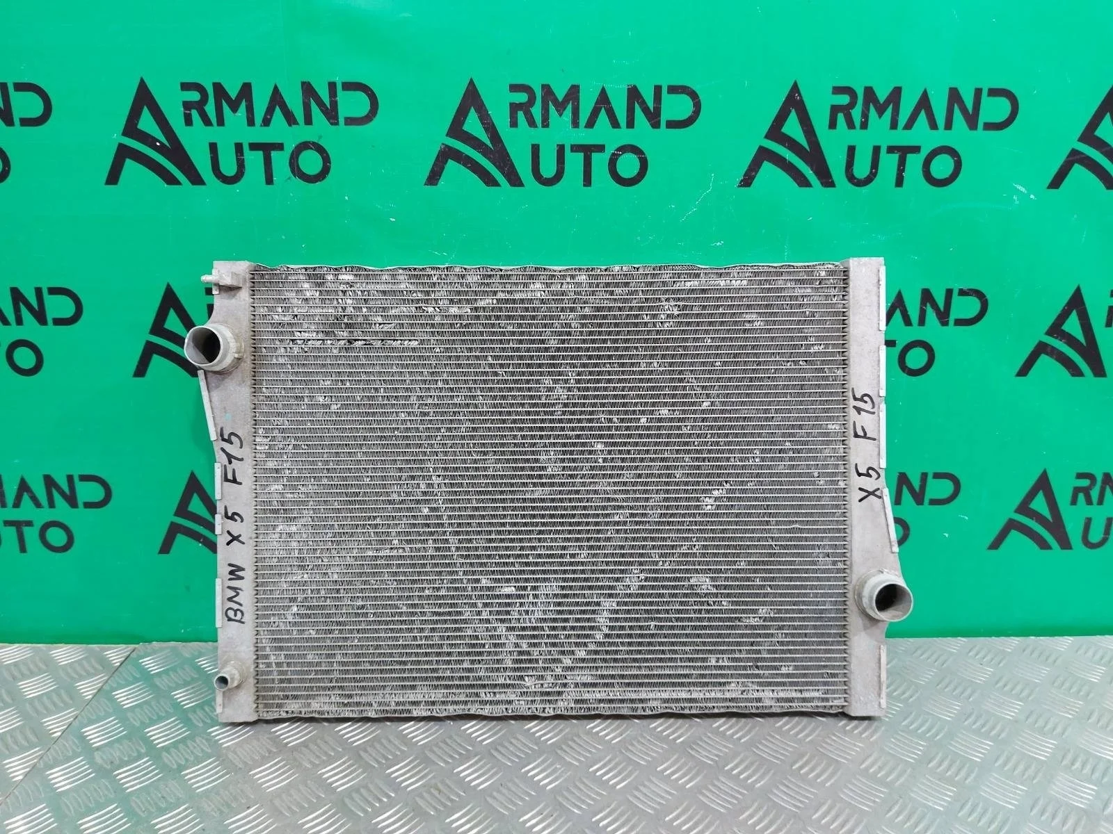 Радиатор двигателя (двс) BMW X5 2013-2018 17118654431 F15