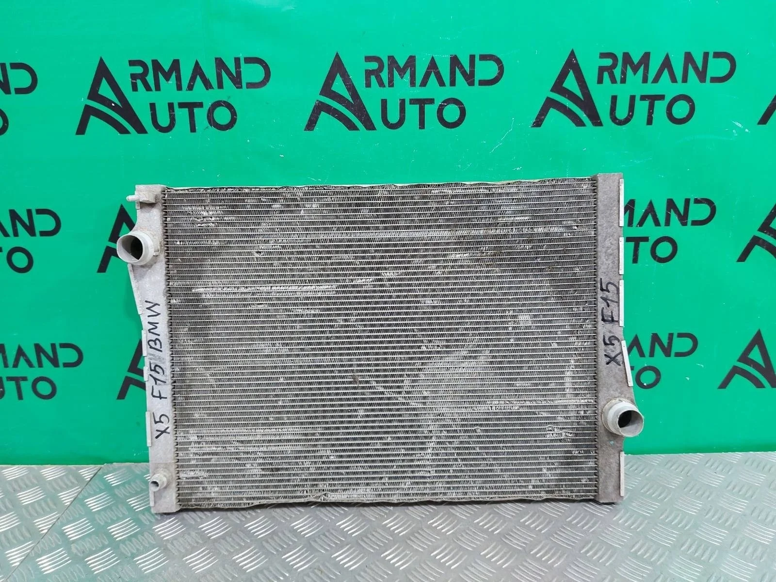 Радиатор двигателя (двс) BMW X5 2013-2018 17118654431 F15