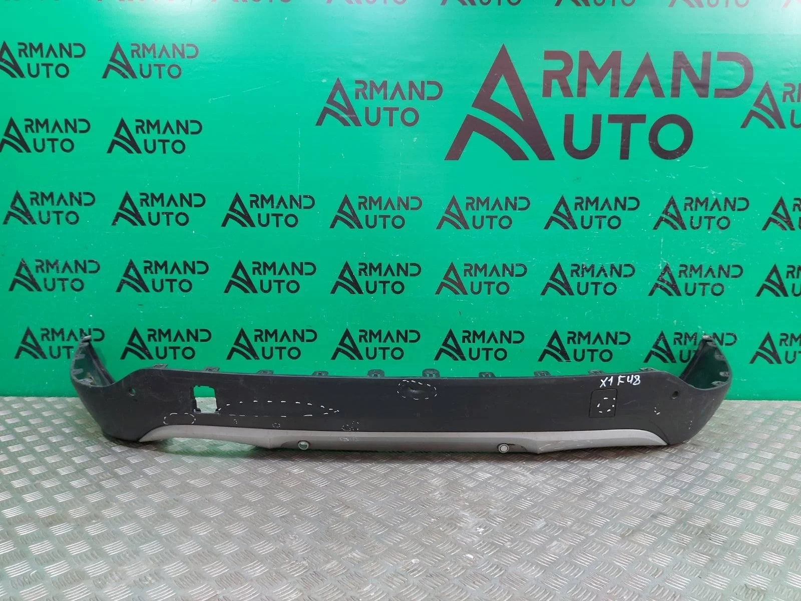 Юбка бампера BMW X1 2012-2015 51127345040 E84, задняя