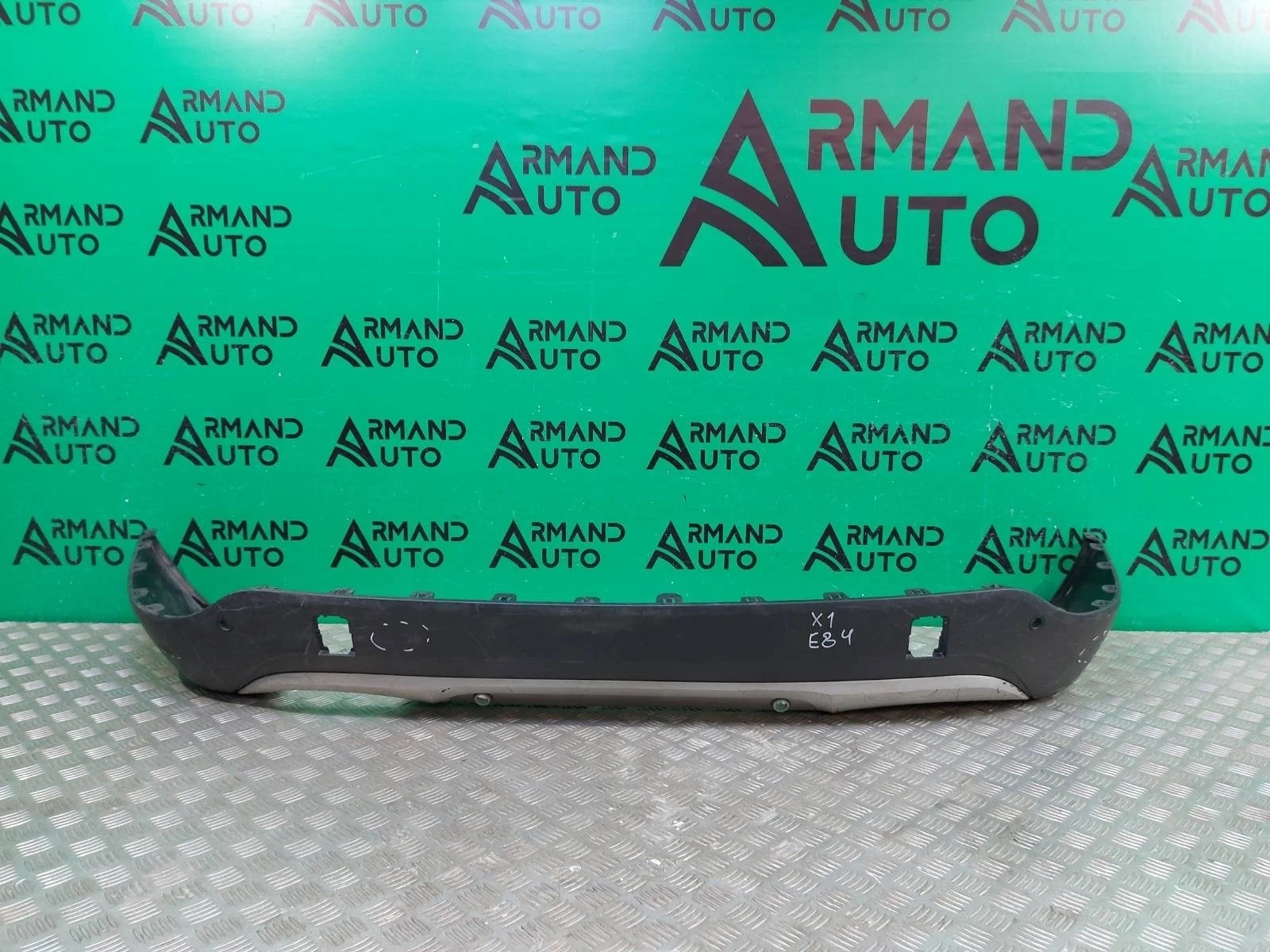 Юбка бампера BMW X1 2012-2015 51127345040 E84, задняя