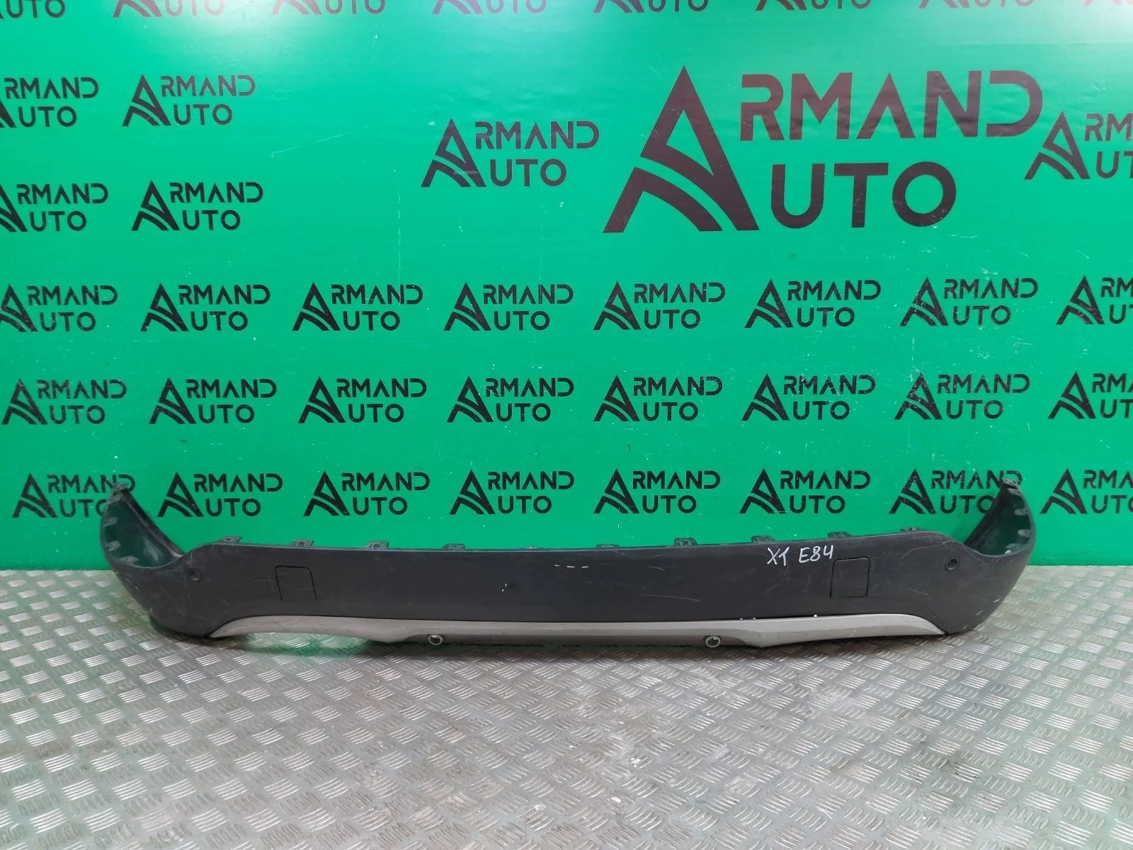 Юбка бампера BMW X1 2012-2015 51127345040 E84, задняя