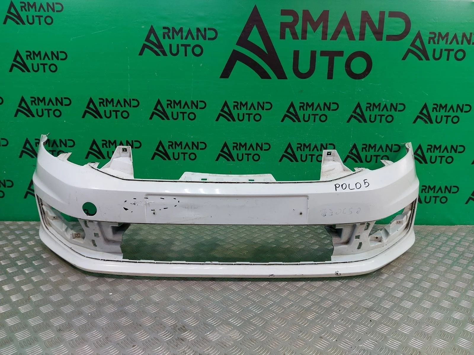 Бампер Volkswagen Polo 2014-2020 6RU807221AGRU 5, передний