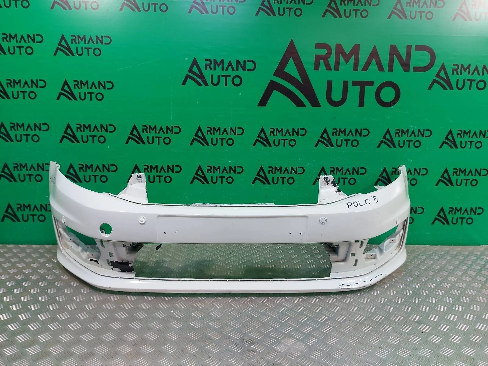 Бампер Volkswagen Polo 2014-2020 6RU807221AGRU 5, передний