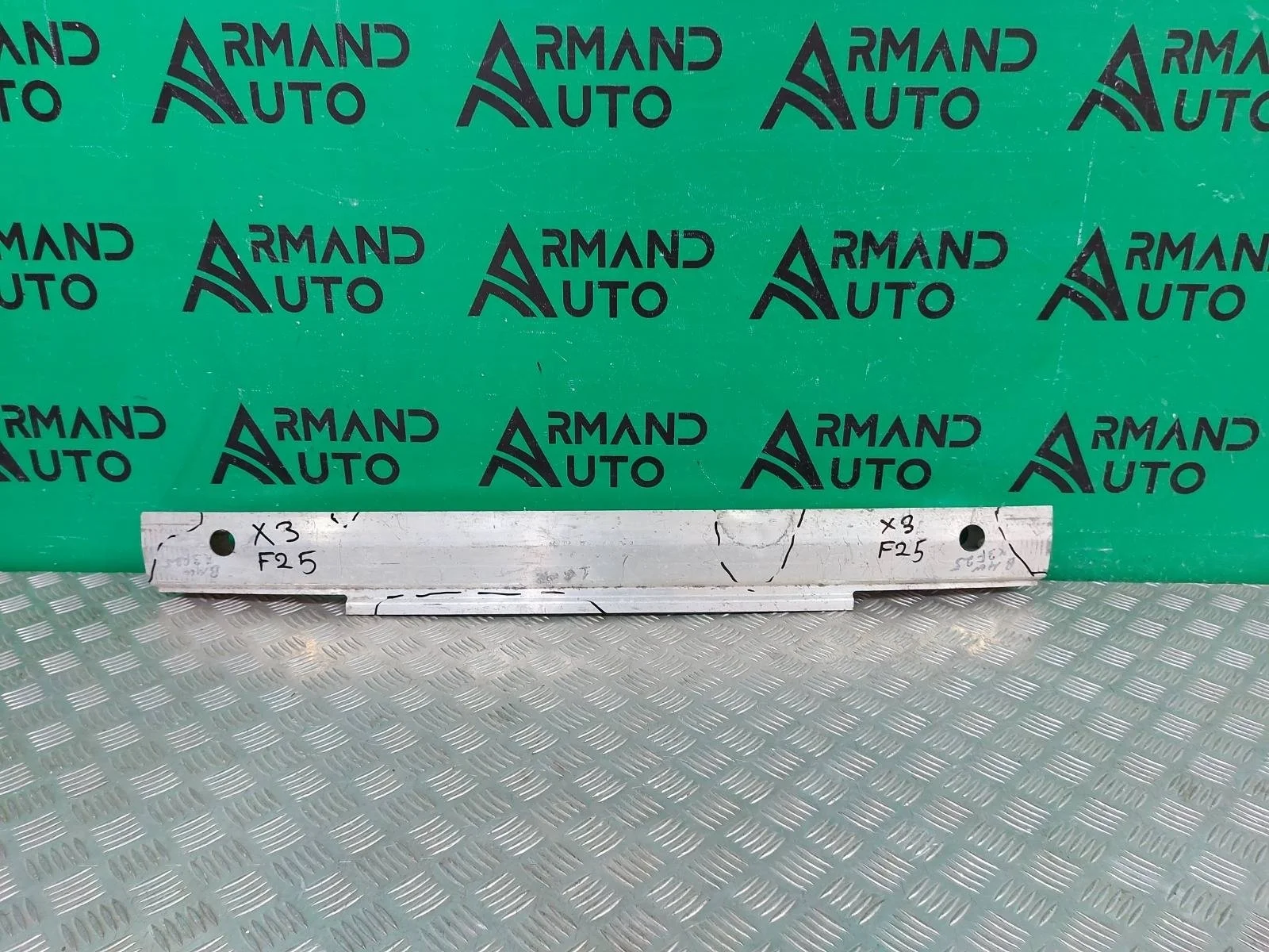 Усилитель бампера BMW X4 2014-2018 51127210071 F26, задний