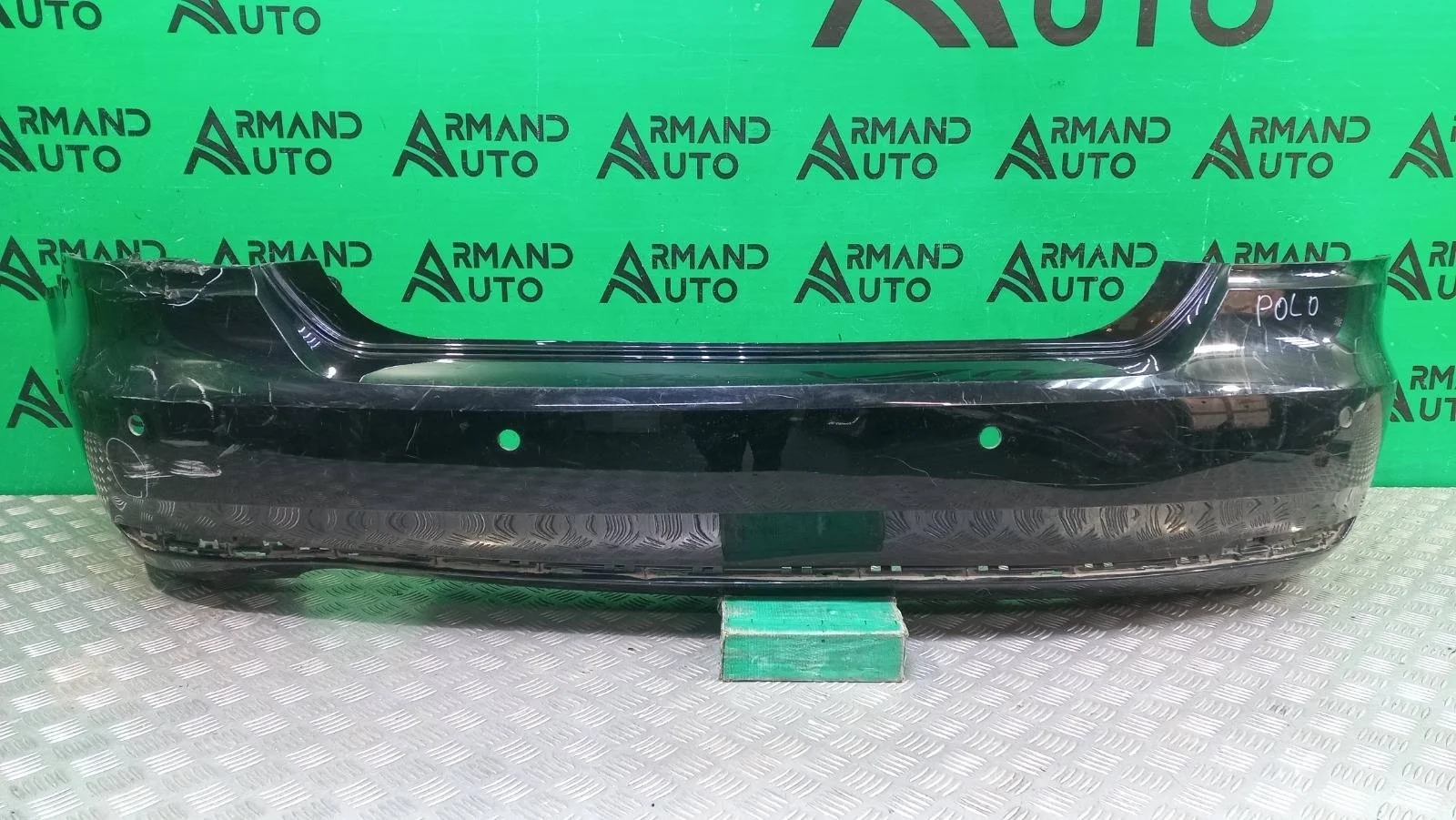 Бампер Volkswagen Polo 2014-2020 6RU807421DGRU 5, задний