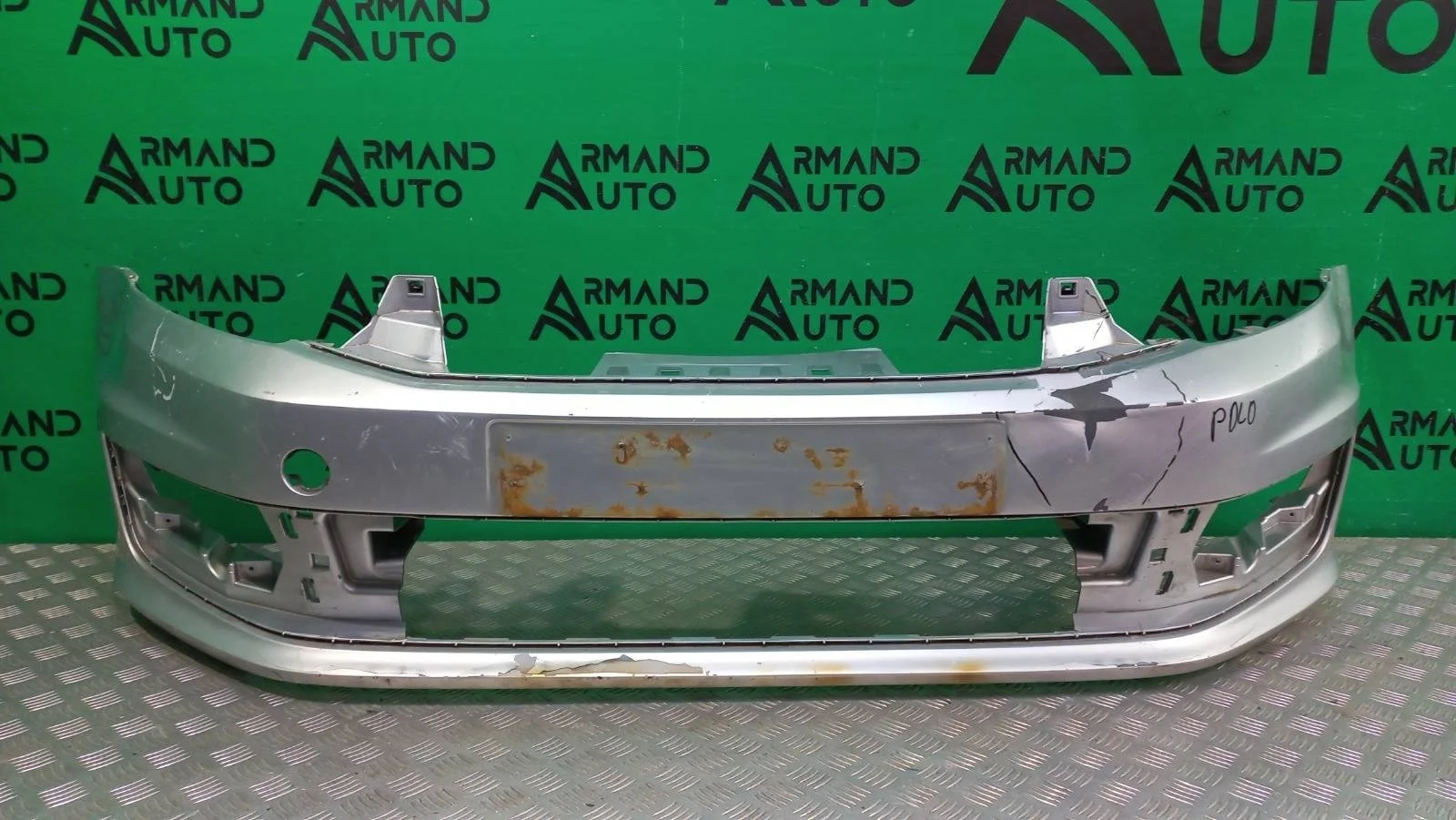 Бампер Volkswagen Polo 2014-2020 6RU807221AGRU 5, передний