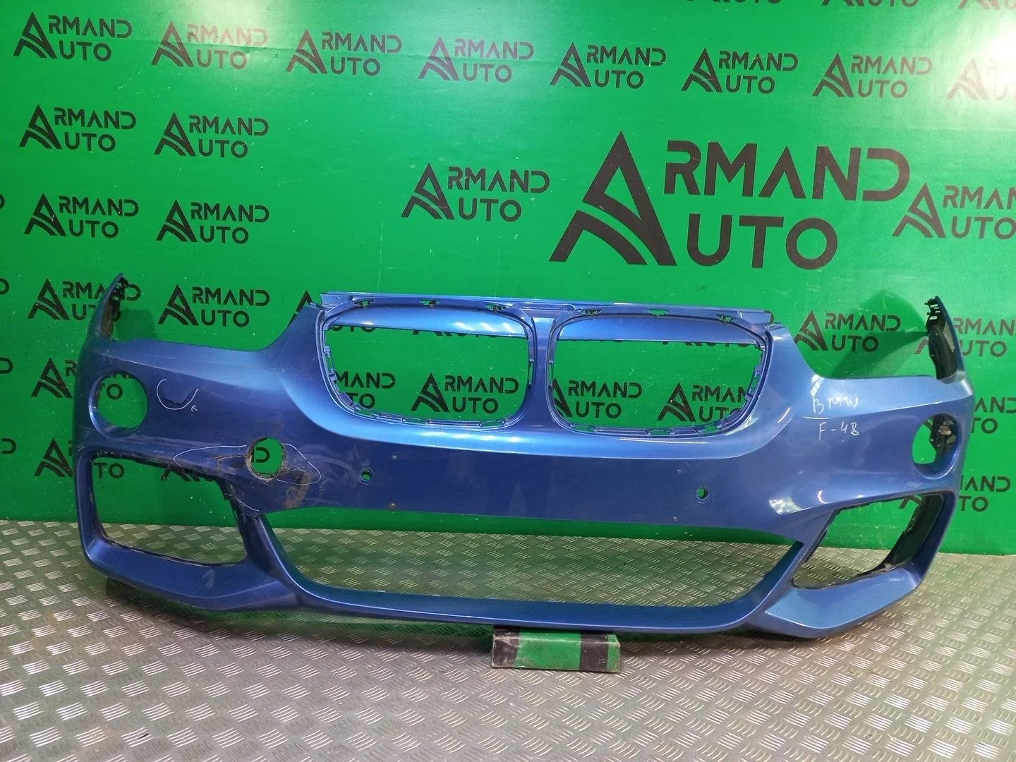 Бампер BMW X1 2015-2019 51118072771 F48, передний