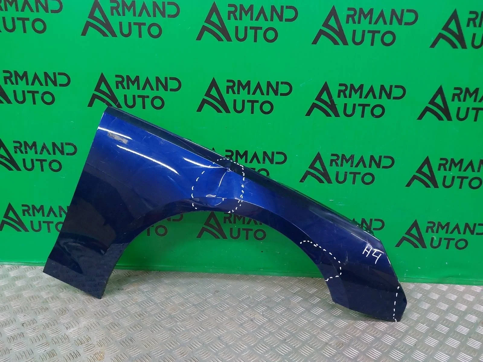 Крыло Audi A4 2019-2025 8W0821106D 5 B9, переднее правое