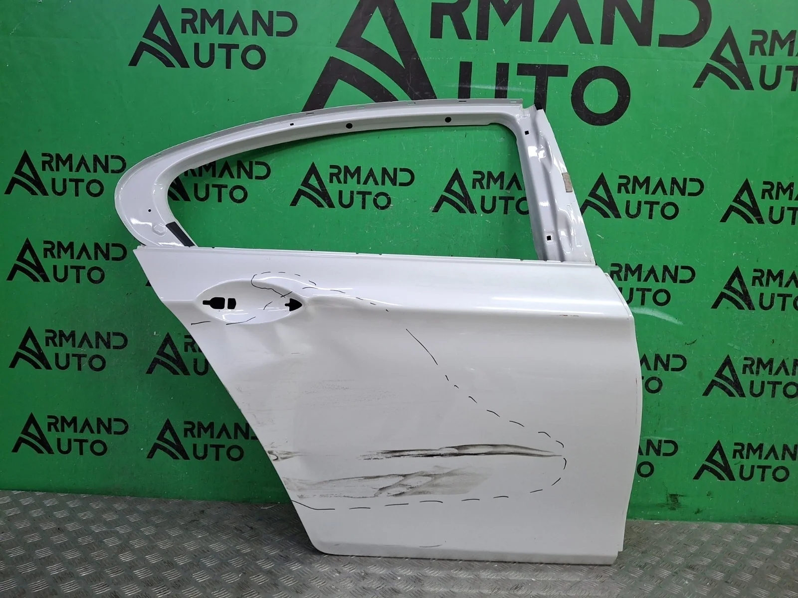 Дверь BMW 5 series 2009-2017 41007206114 F10, задняя правая