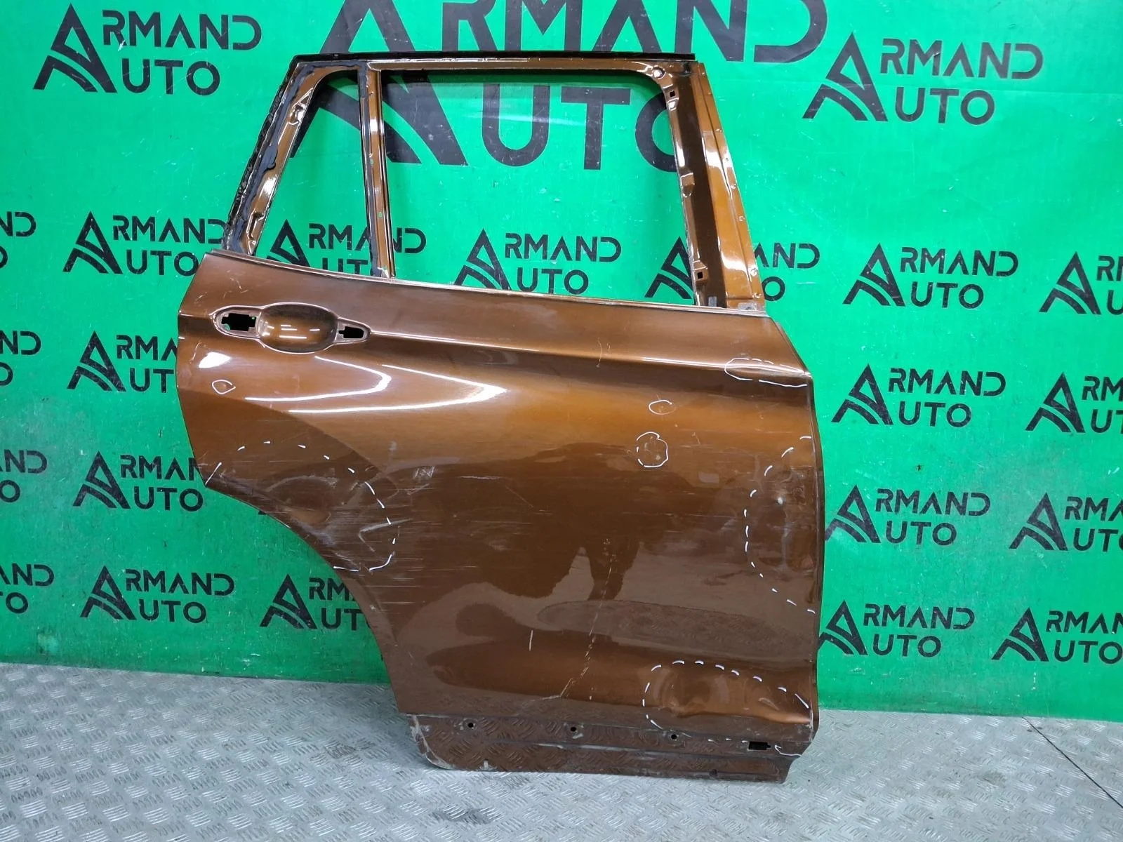 Дверь BMW X3 2010-2017 41527238696 F25, задняя правая