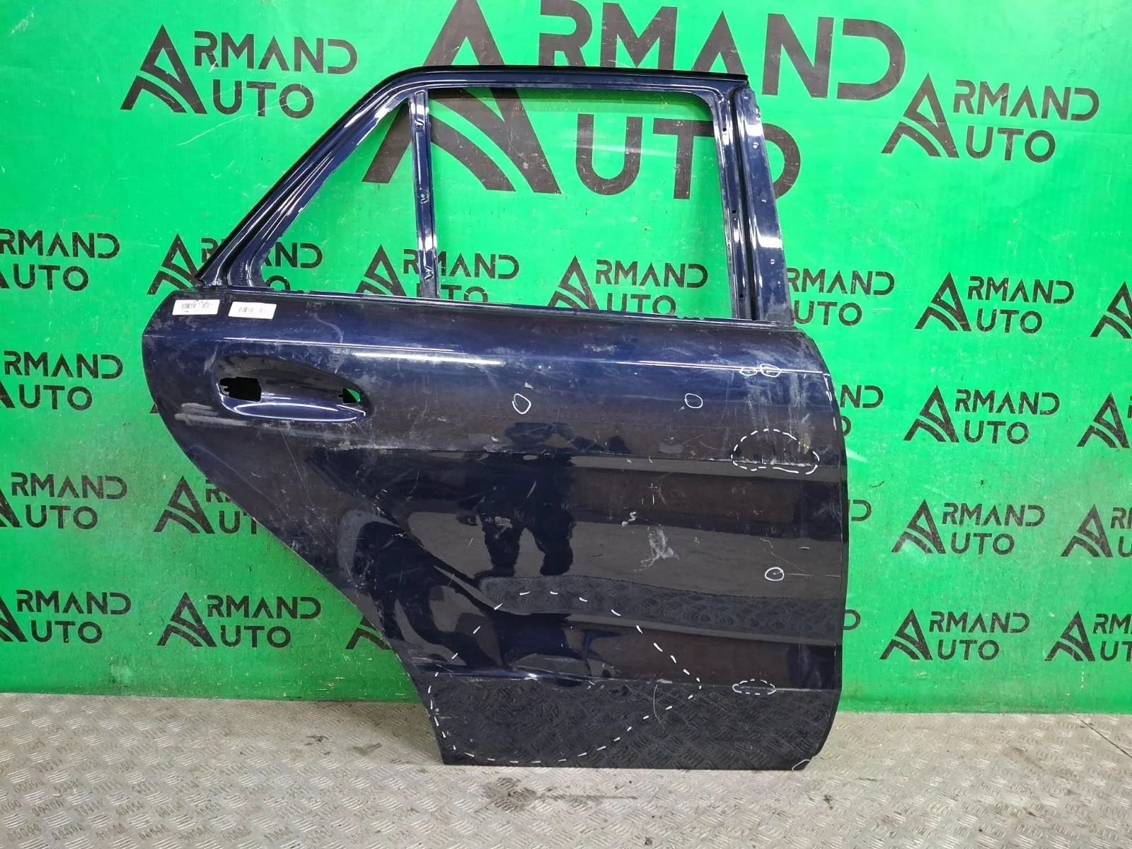 Дверь Mercedes M ML GLE-Class 2011-2018 A1667300205 W166, задняя правая