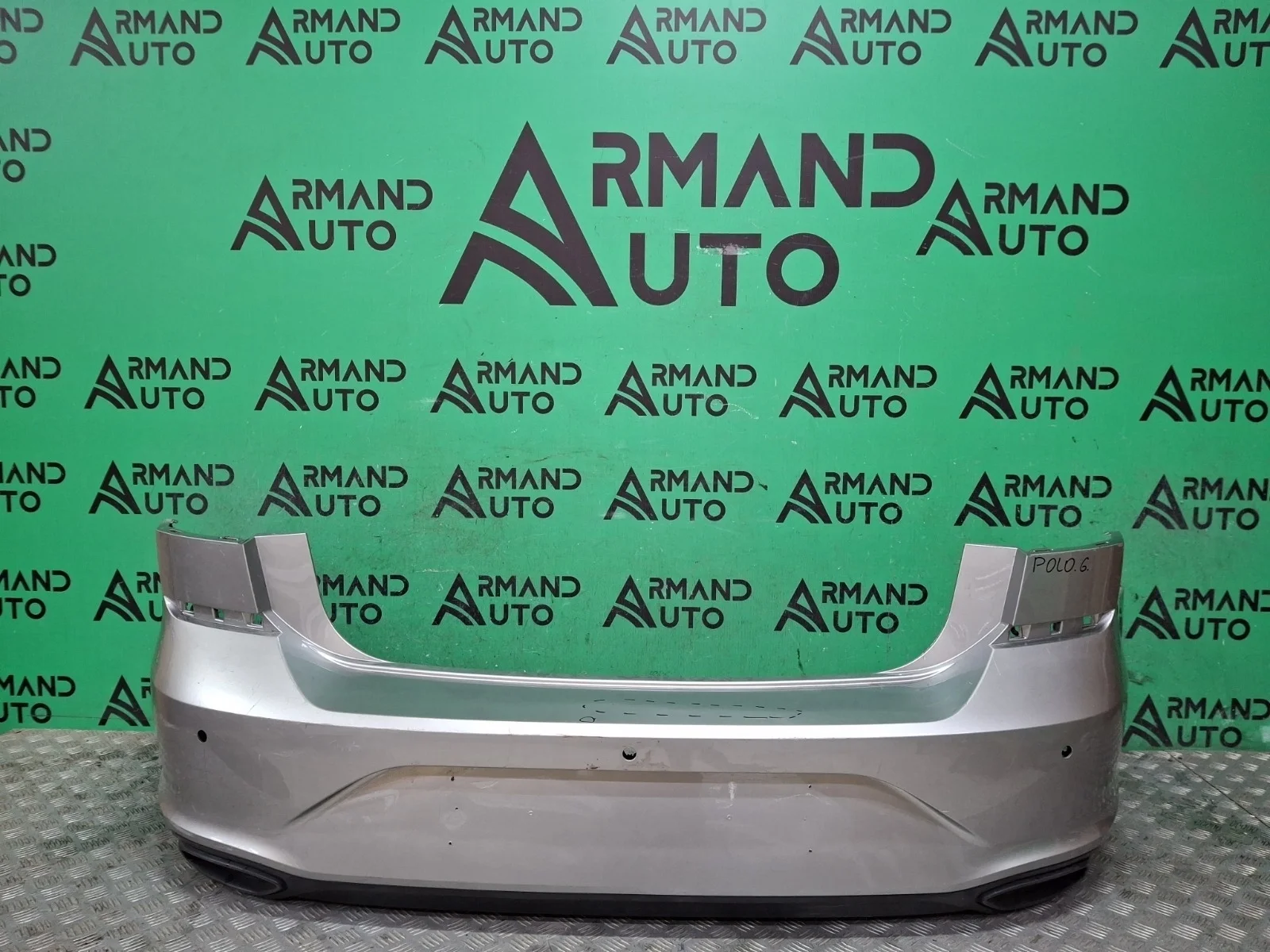 Бампер Volkswagen Polo 2020-2022 6N5807421GRU 6, задний