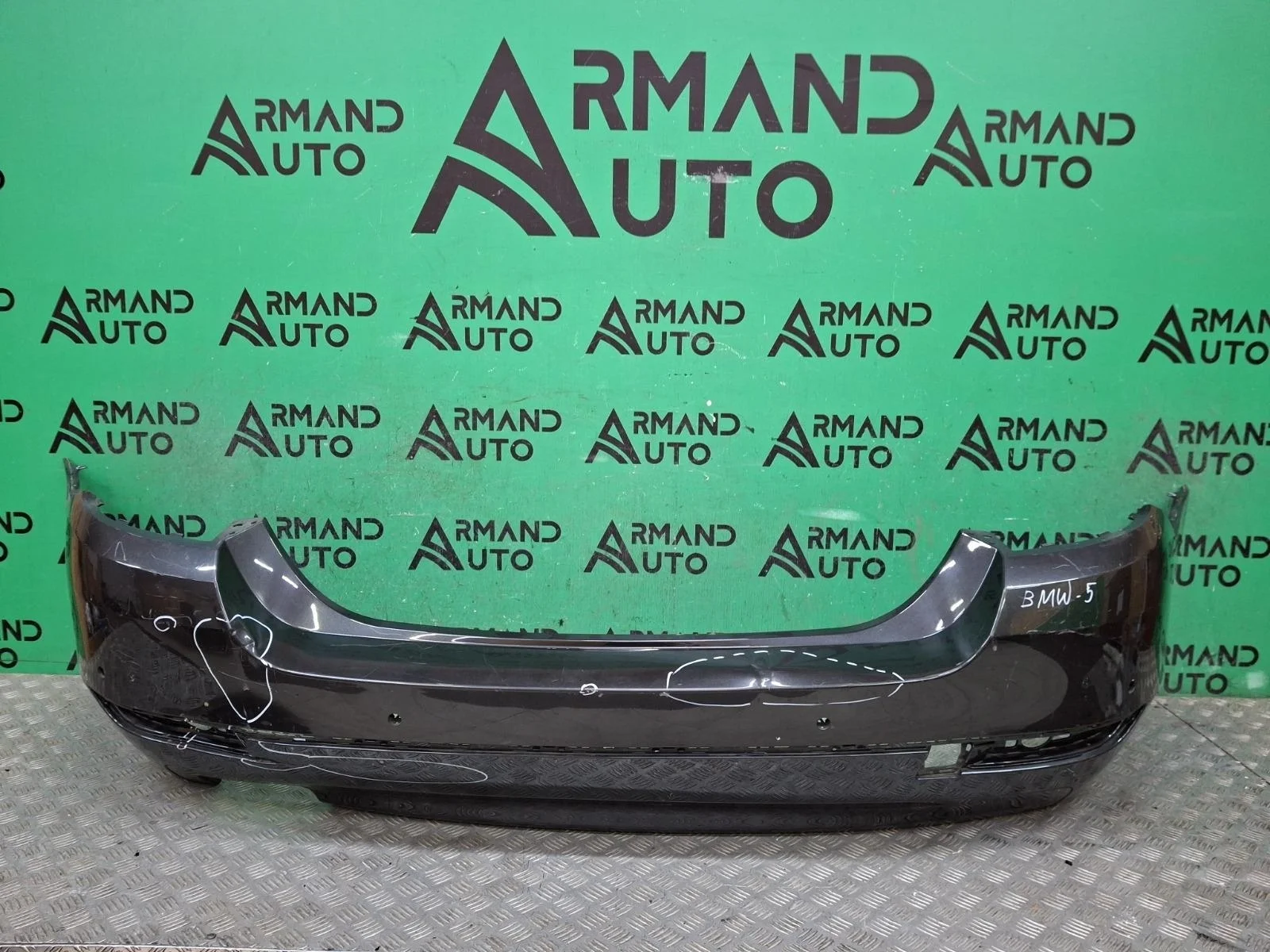Бампер BMW 5 series 2013-2017 51127332773 F10, задний