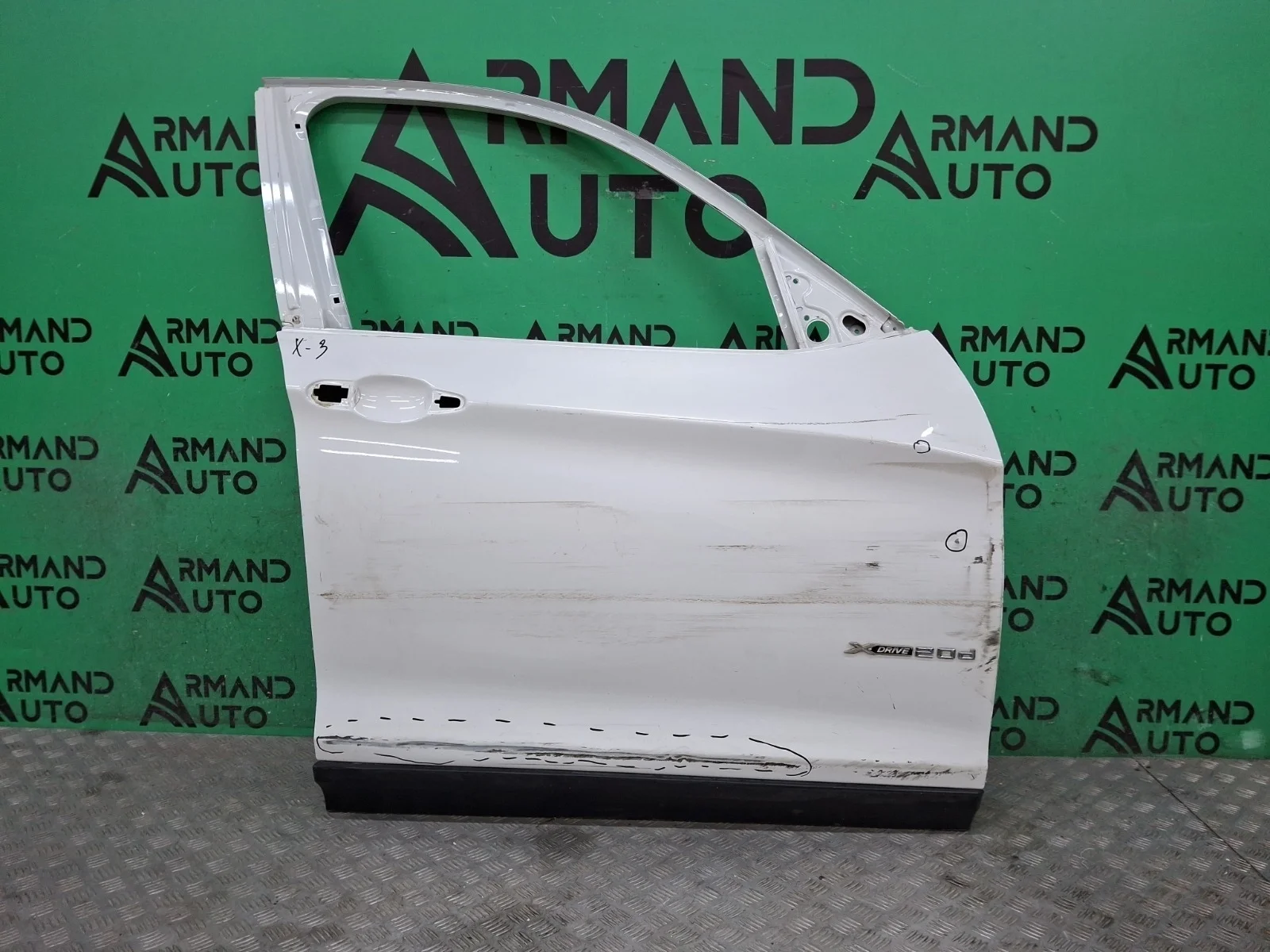 Дверь BMW X3 2010-2017 41517355804 F25, передняя правая