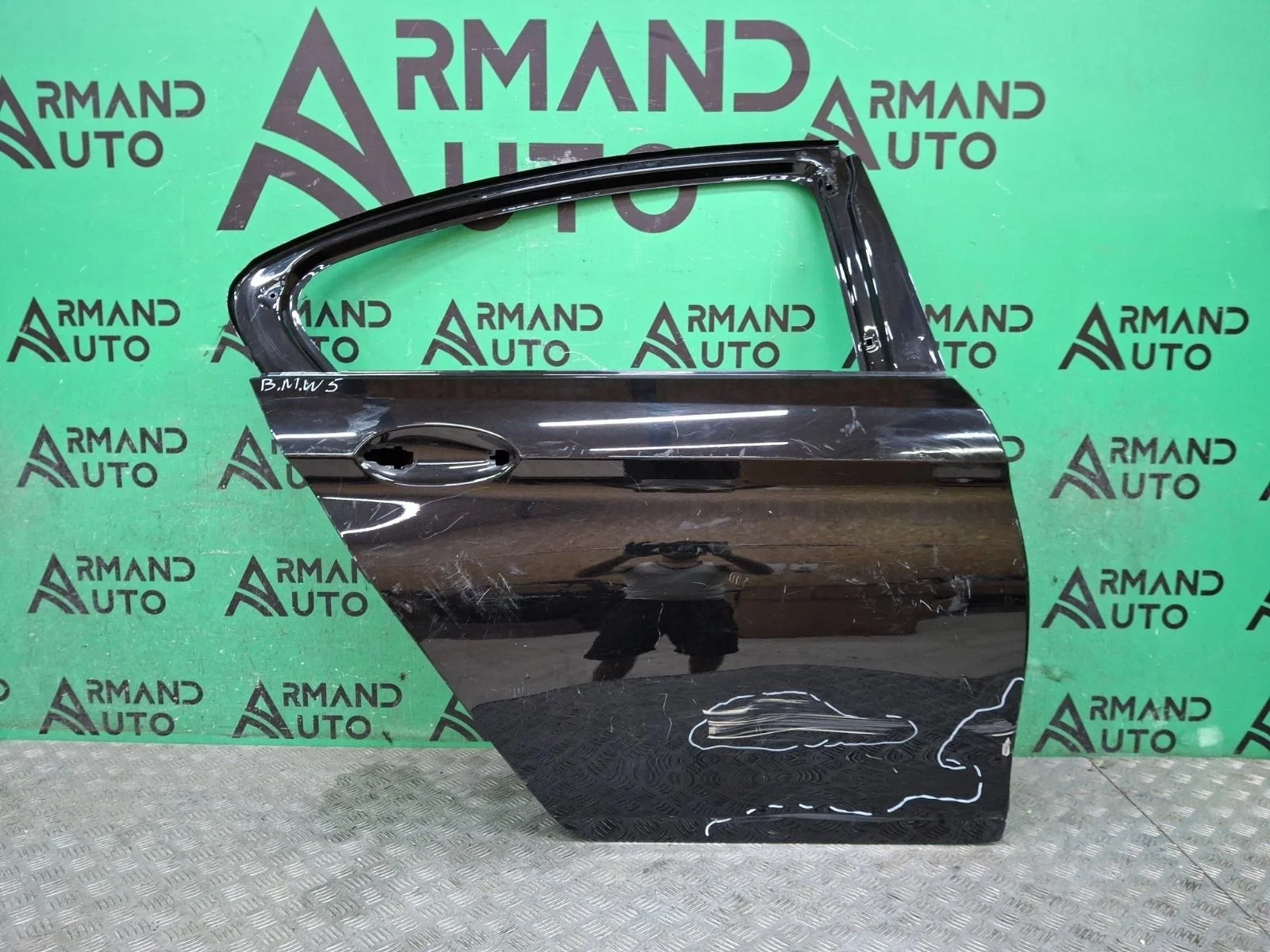 Дверь BMW 5 series 2016-2023 41007408964 G30, задняя правая