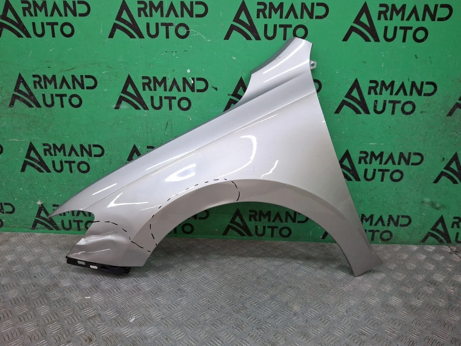 Крыло Volkswagen Polo 2020-2022 6N5821021A 6, переднее левое