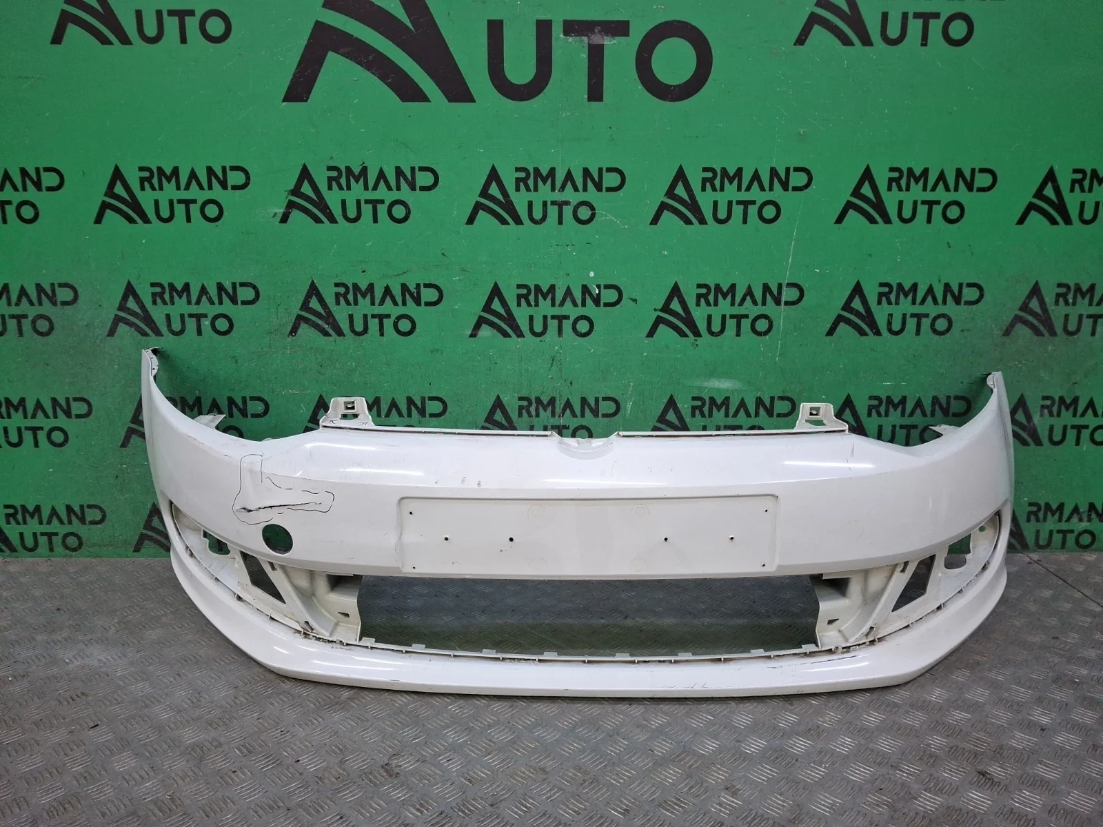 Бампер Volkswagen Polo 2009-2015 6RU807221GRU 5, передний
