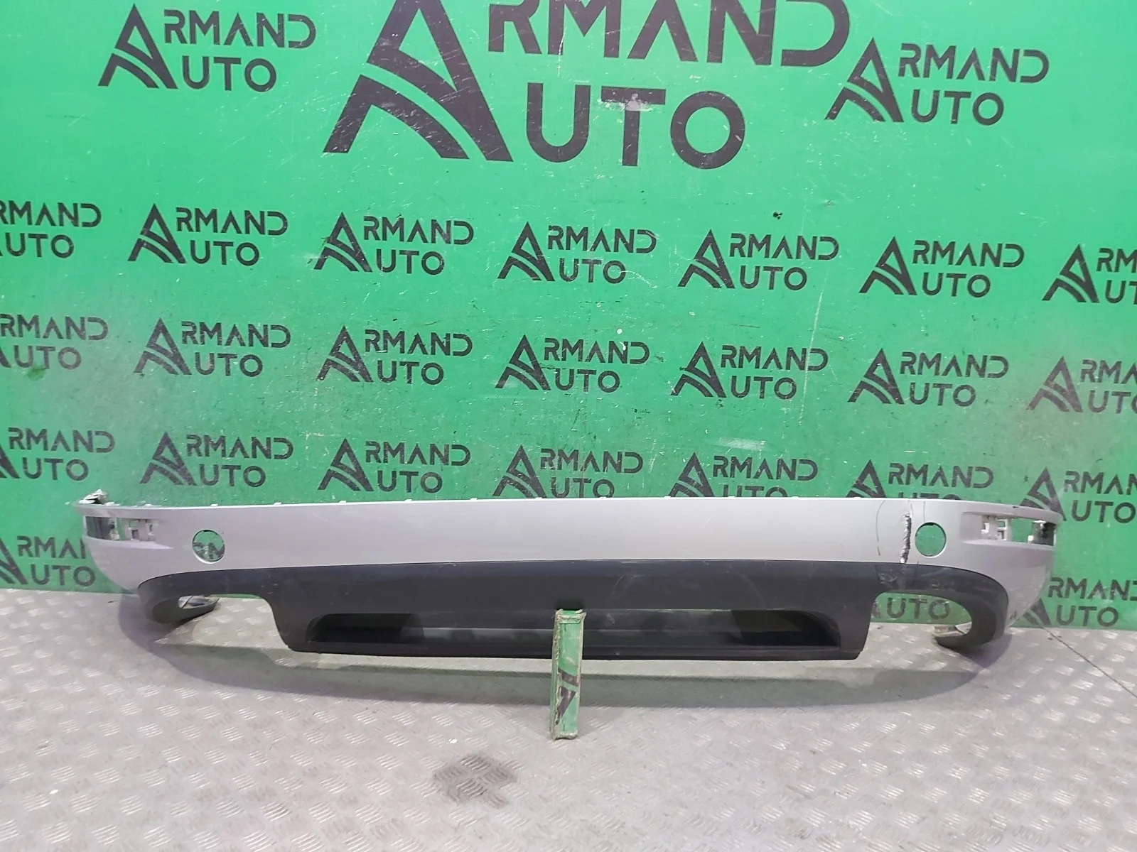Бампер нижняя часть Volkswagen Touareg 2010-2014 7P6807521AGRU 2, задний