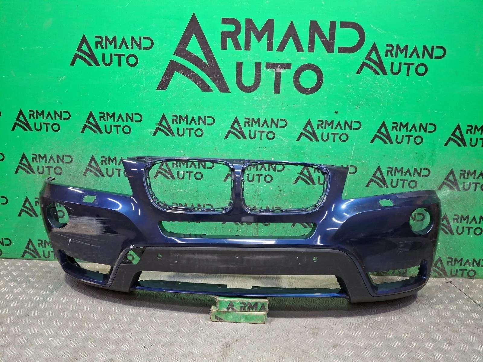 Бампер BMW X3 2010-2014 51117261188 F25, передний
