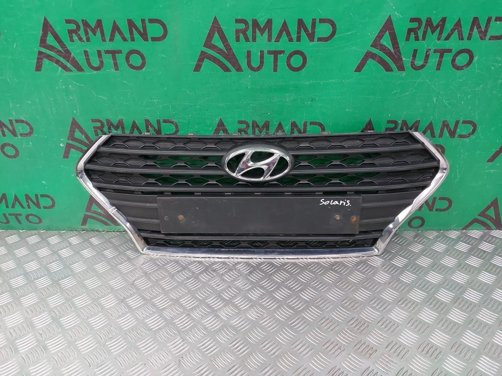 Решетка радиатора HYUNDAI SOLARIS 2017-2020 86350H5000 2