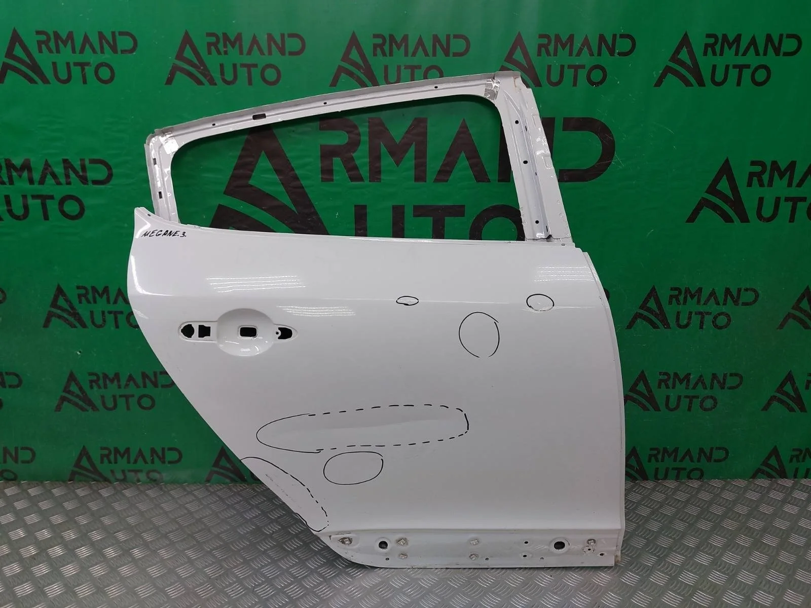 Дверь Renault Megane 2008-2016 821006386R 3, задняя правая