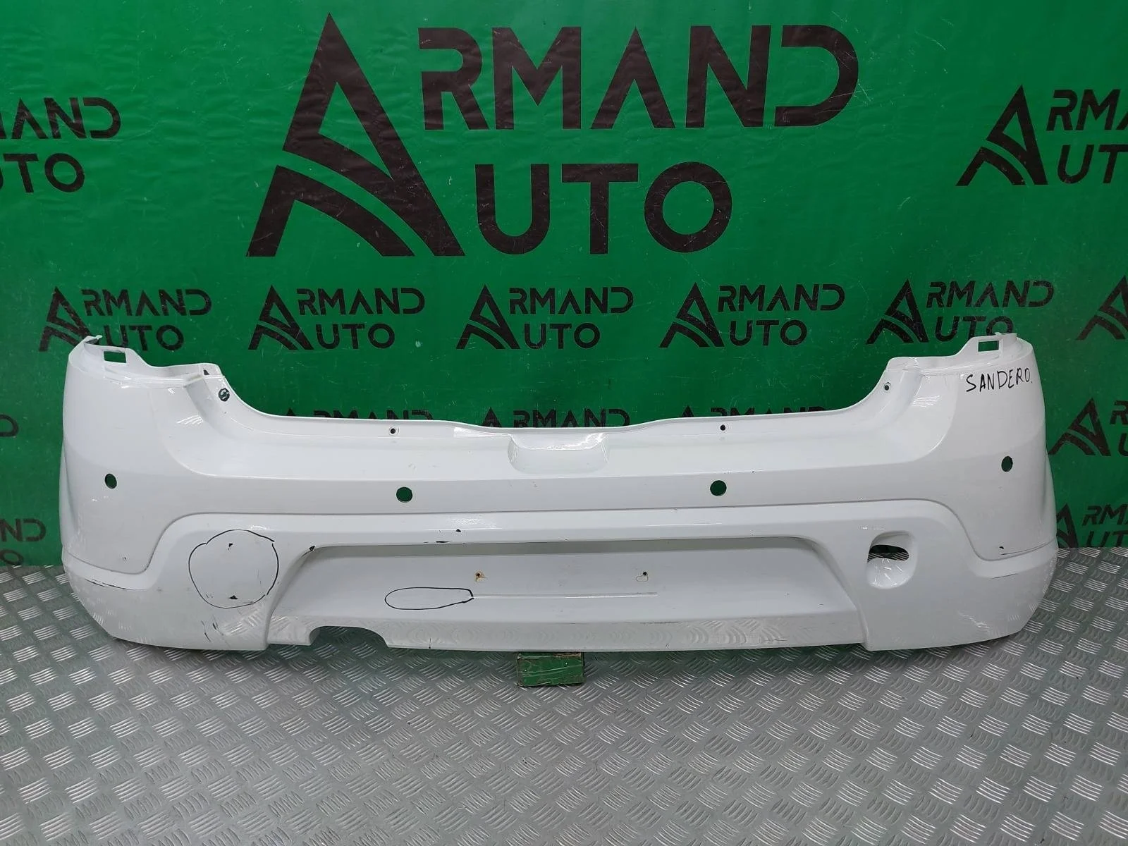 Бампер Renault Sandero 2009-2014 850229167R 1, задний