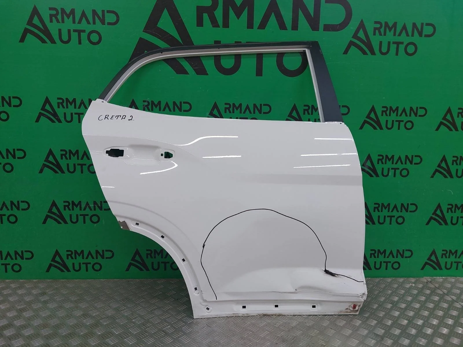 Дверь Hyundai Creta 2021-нв 77004BW000 2, задняя правая