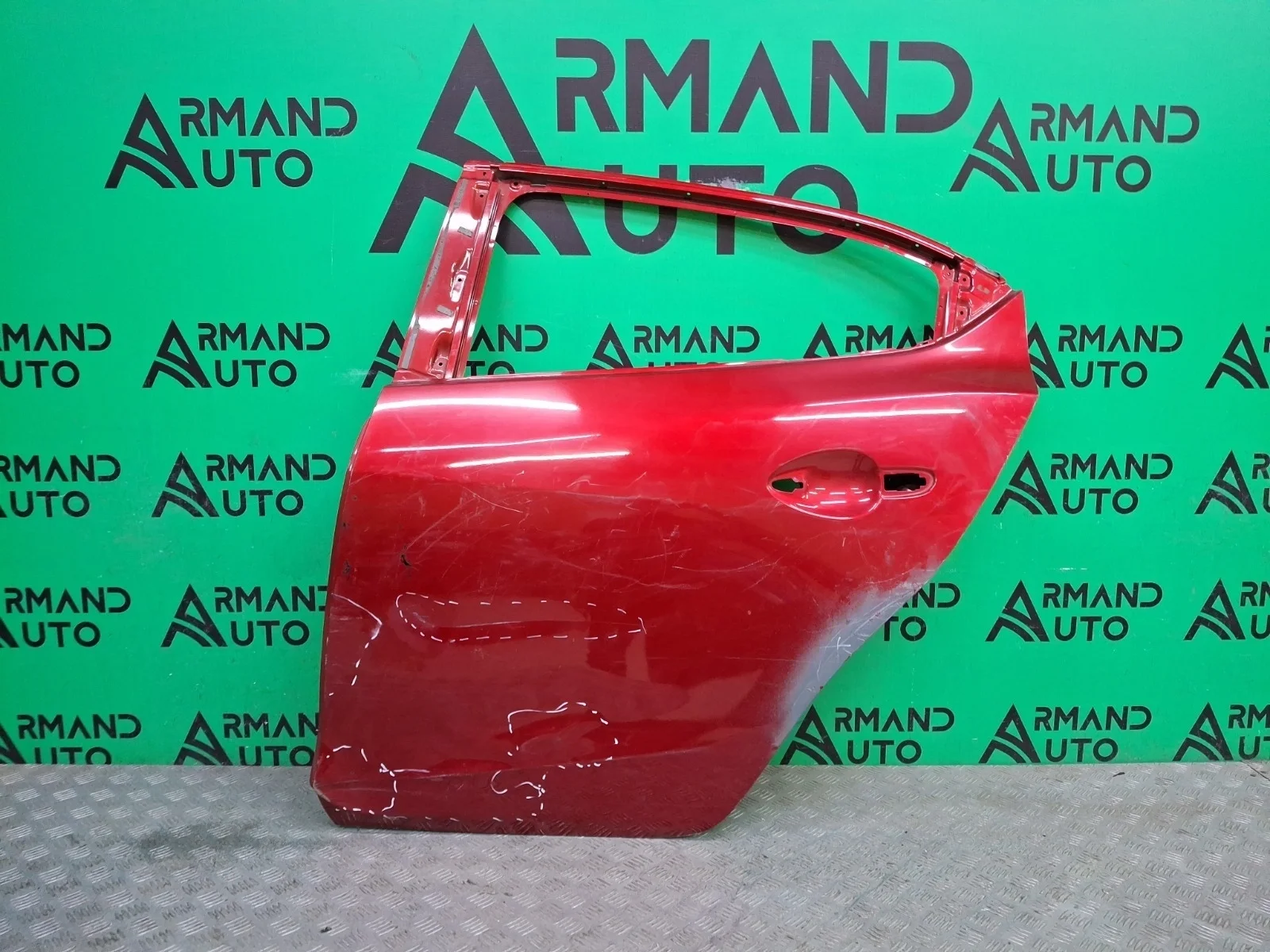 Дверь Mazda 3 2013-2018 BJY07302XF 3 BM, задняя левая