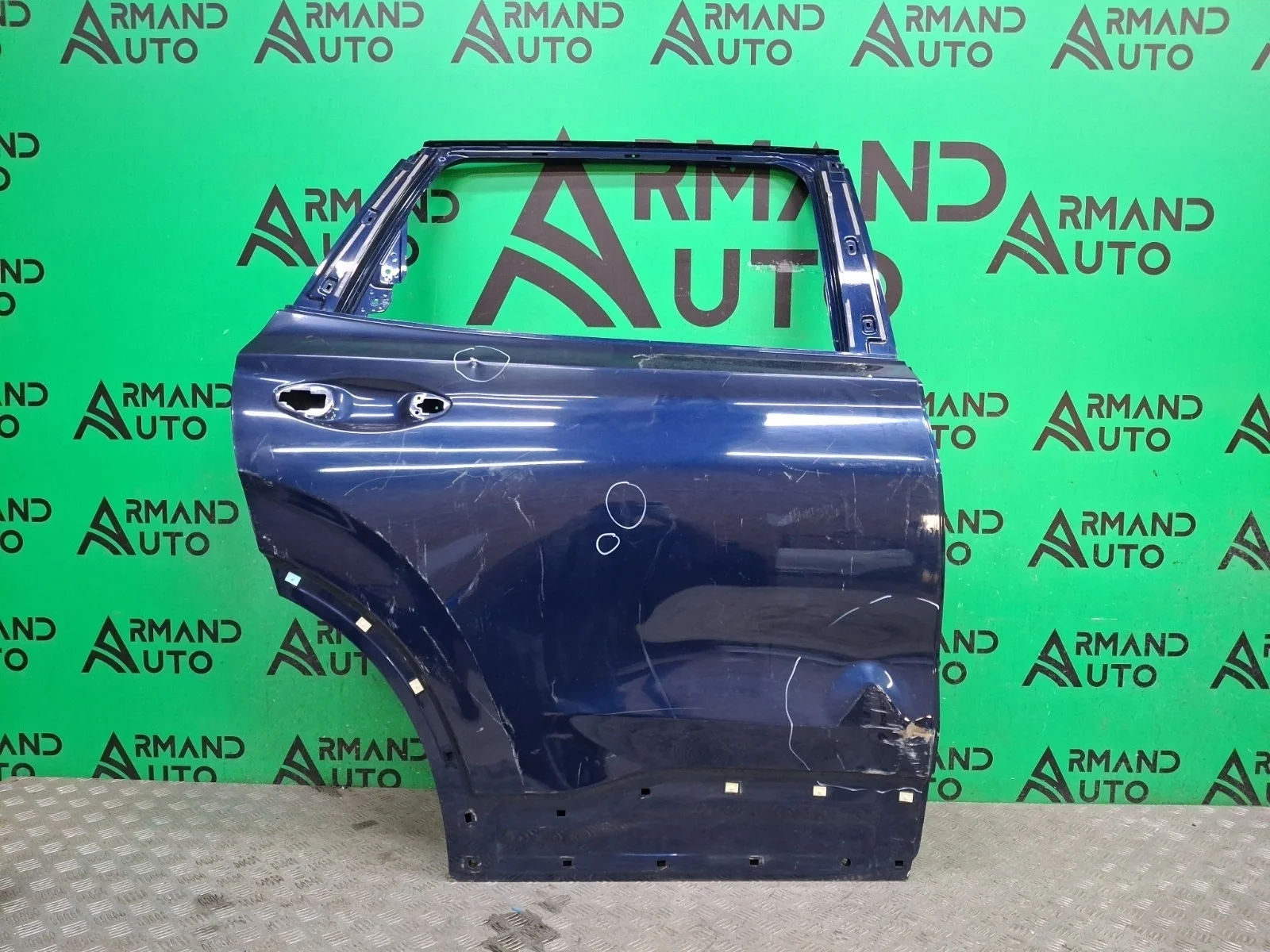 Дверь Hyundai Santa Fe 2018-2024 77004S1000 4 TM, задняя правая