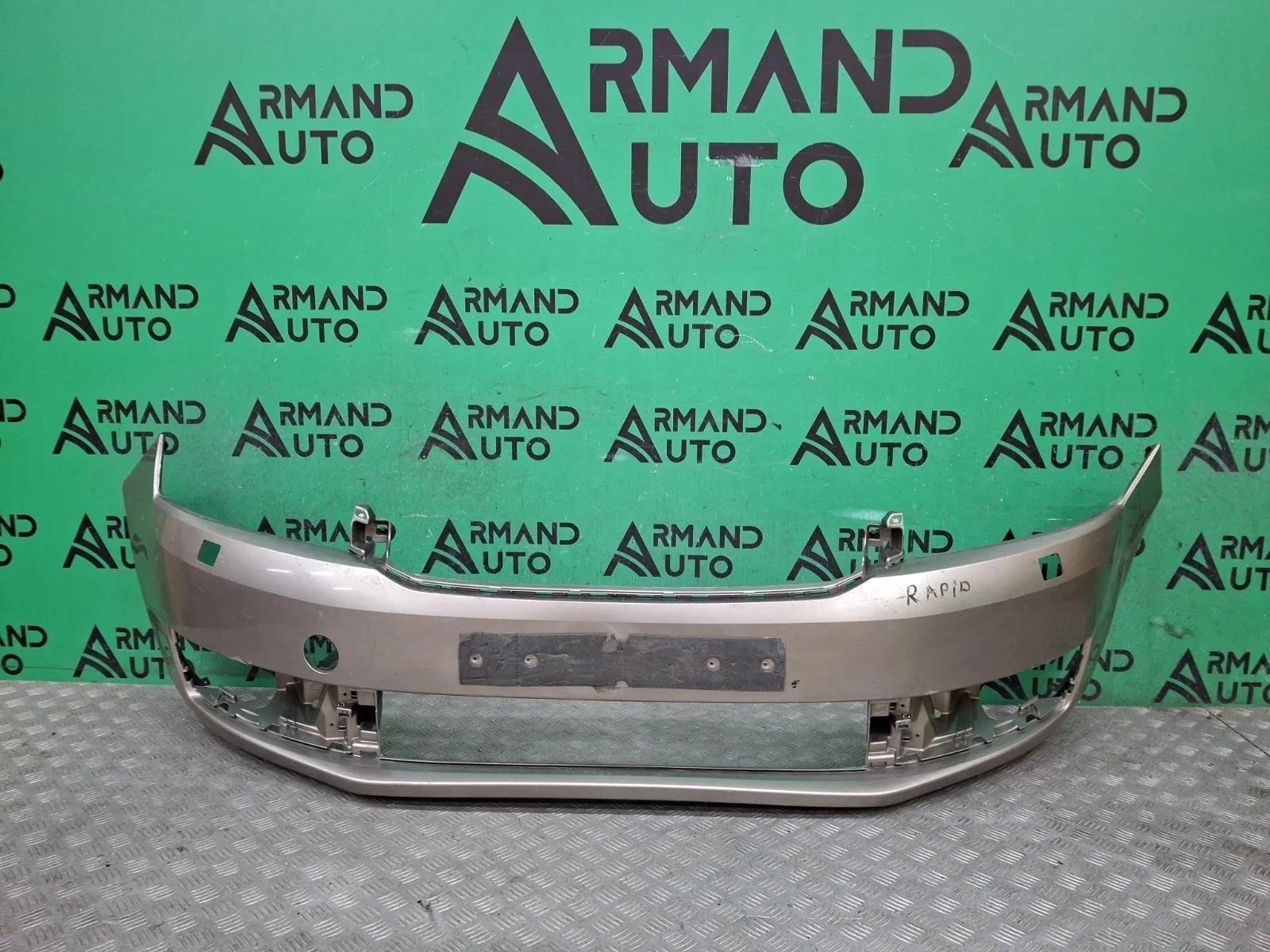 Бампер Skoda Rapid 2014-2020 60U807221F 1, передний